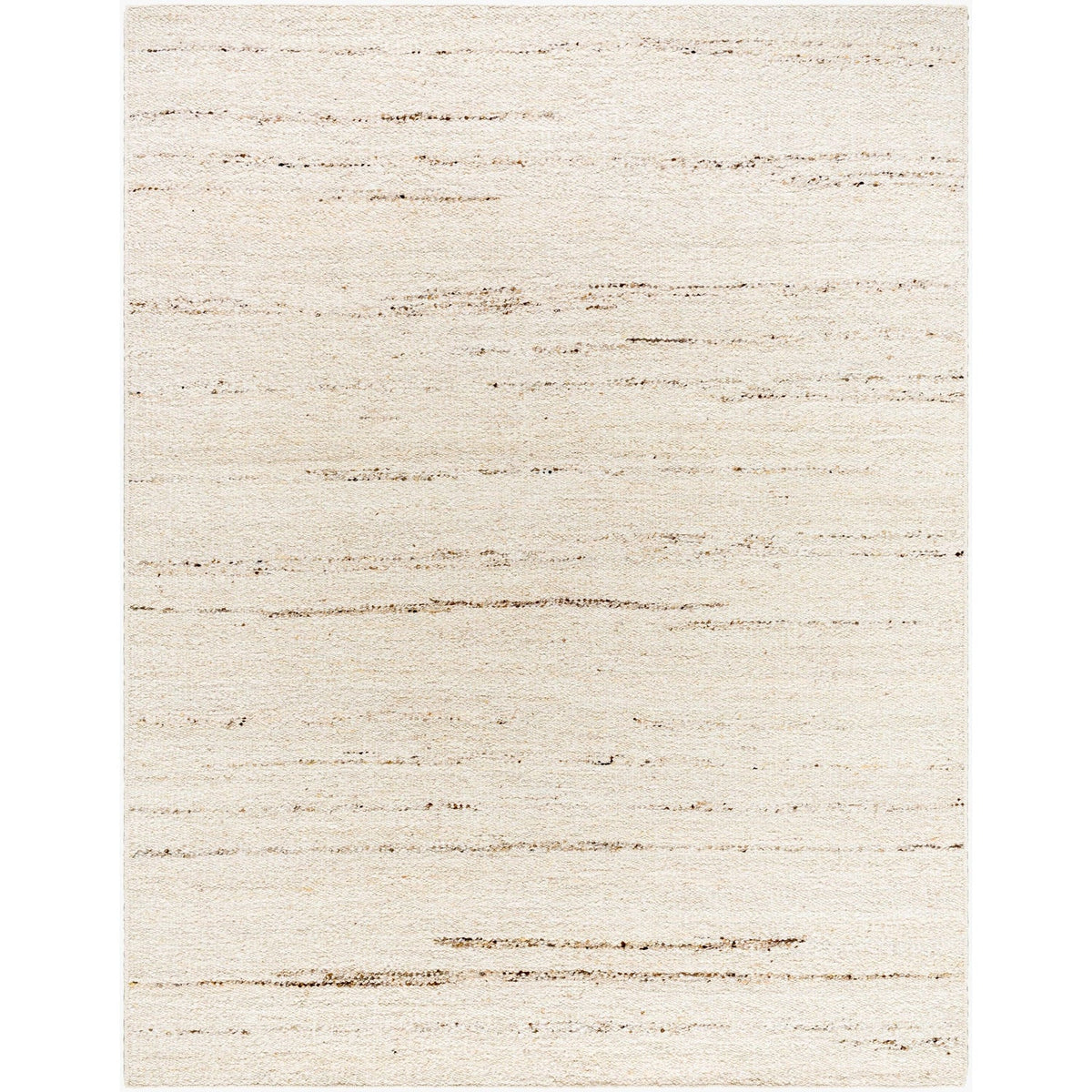 Surya Peru Hand Woven area rug in 100% Wool, shown in Ivory, Sand, Taupe