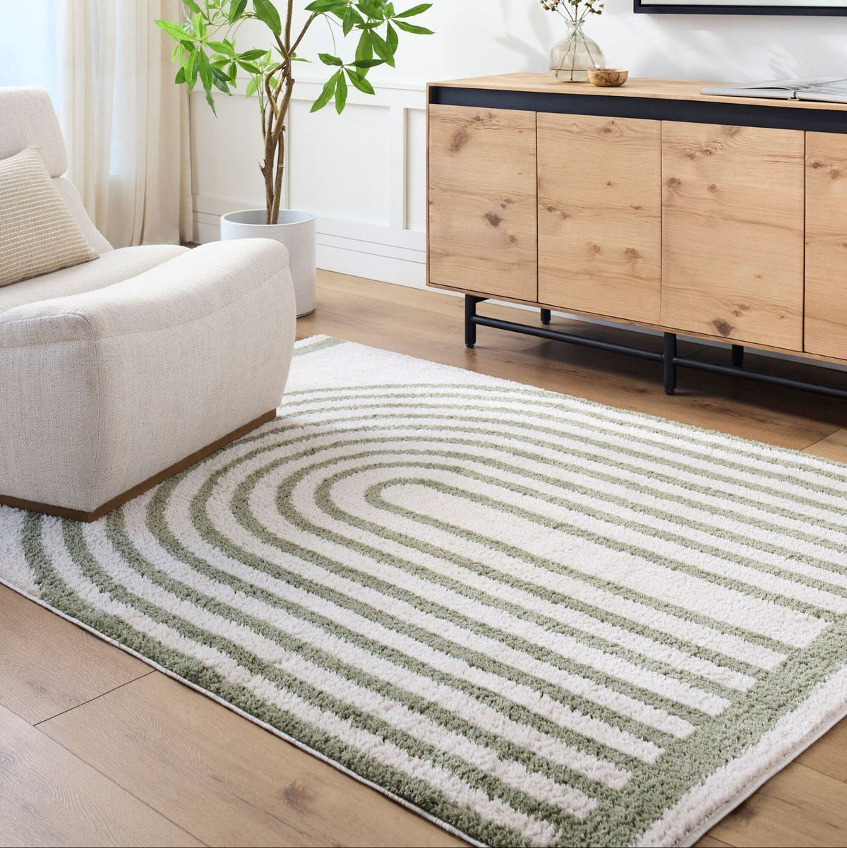 Livabliss Fossay Shag FSG-2312 Machine Woven Rug