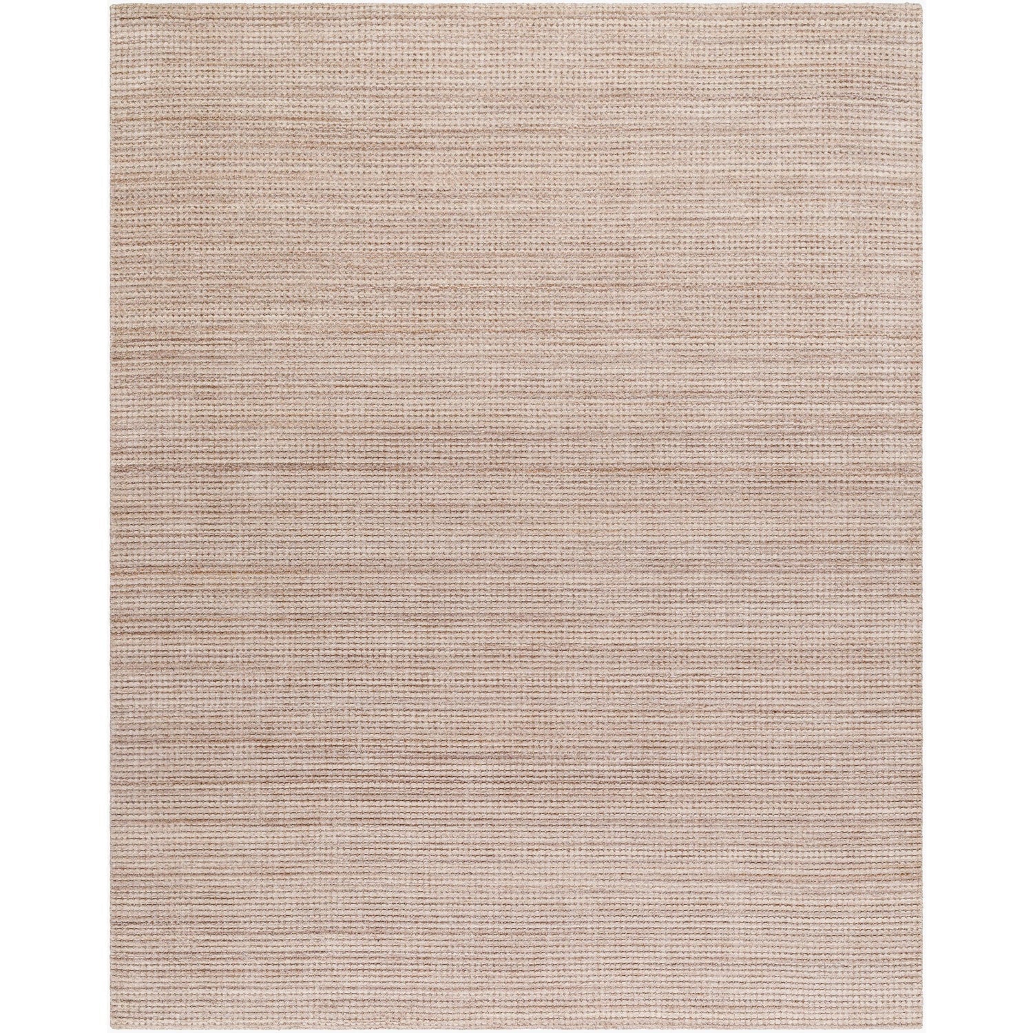 Surya Boston BBT-2303 Hand Loomed Rug shown flat displaying its beige hand loomed design