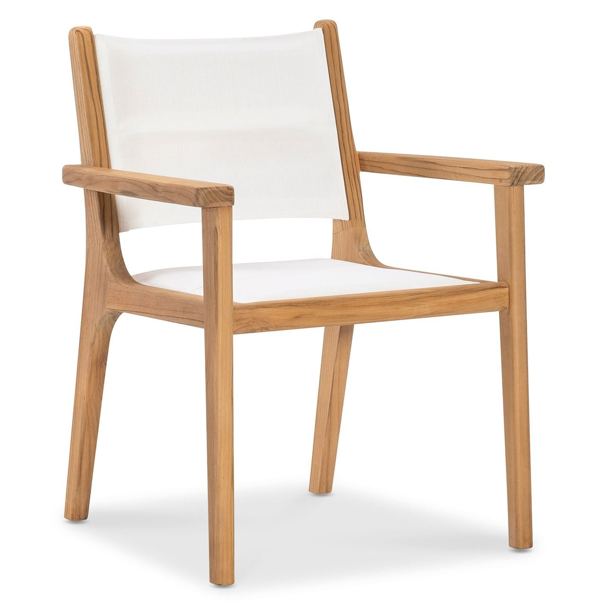 Margaritaville Harbor Outdoor Dining Chair in Medium Wood, primary product view
