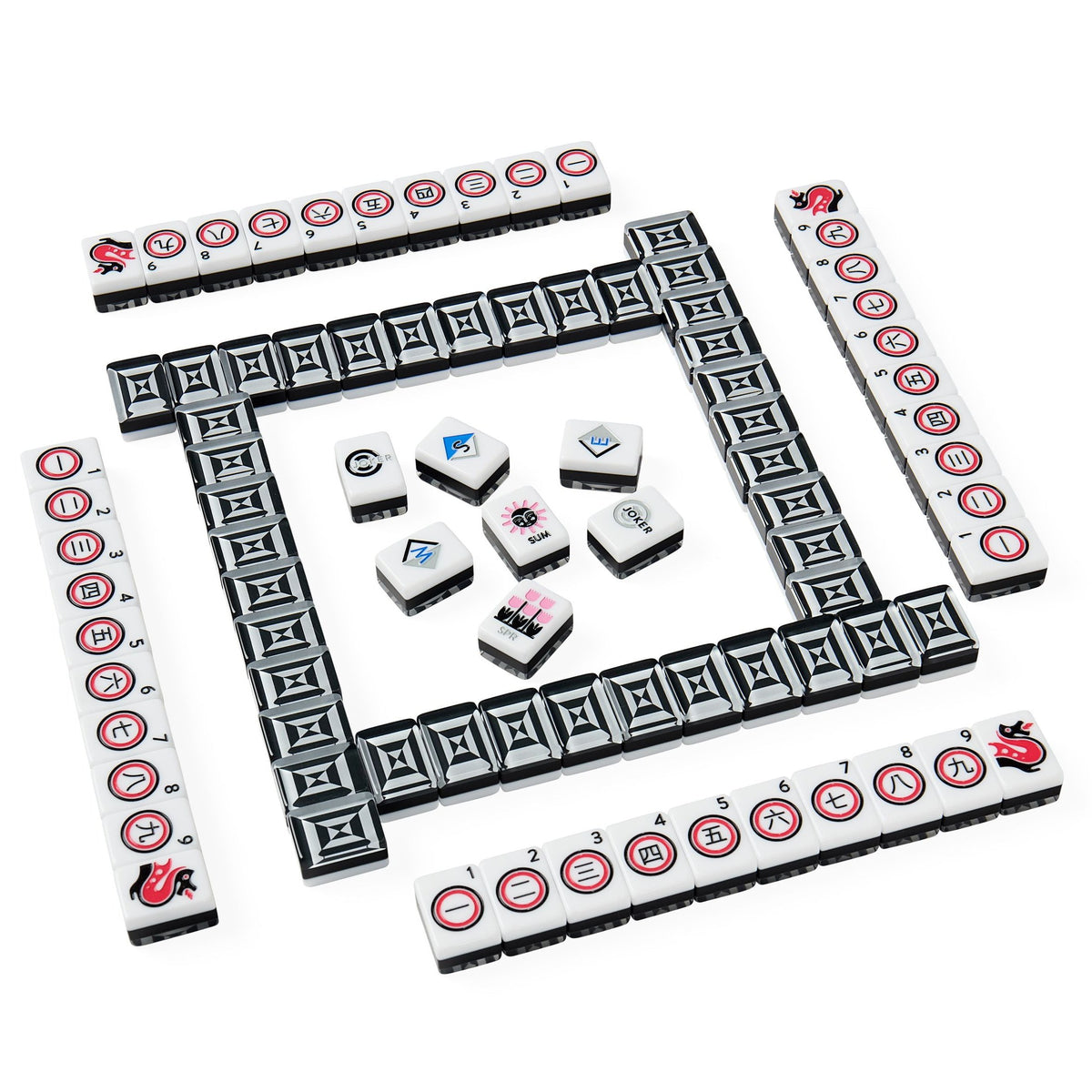 Jonathan Adler Op Art Mahjong Set