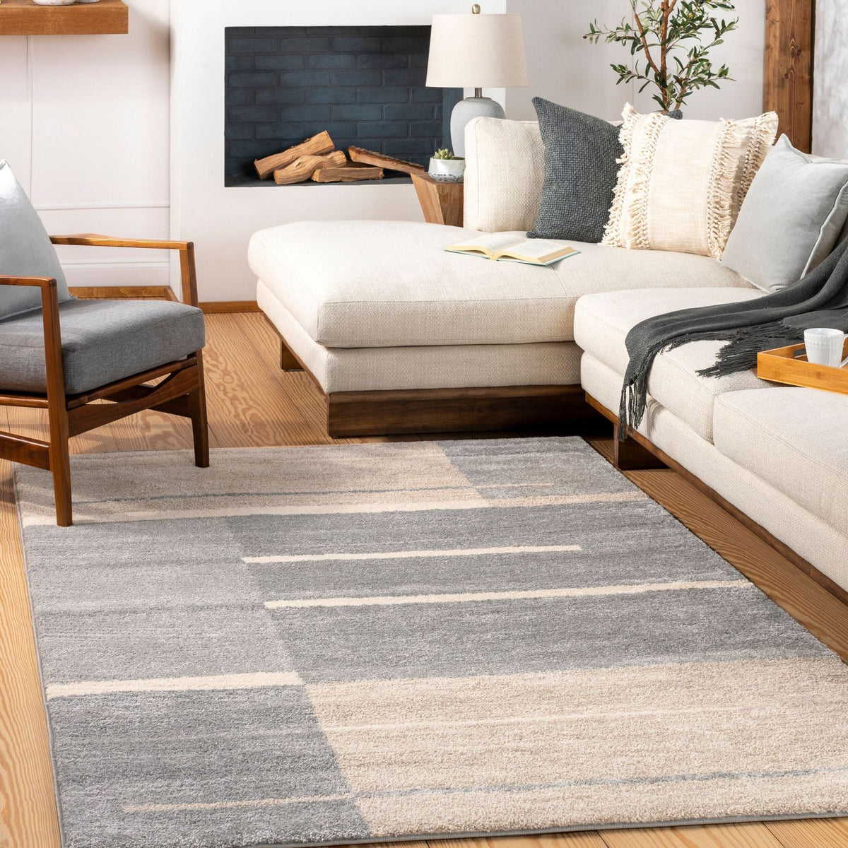 Livabliss Fowler FOW-1000 Machine Woven Rug