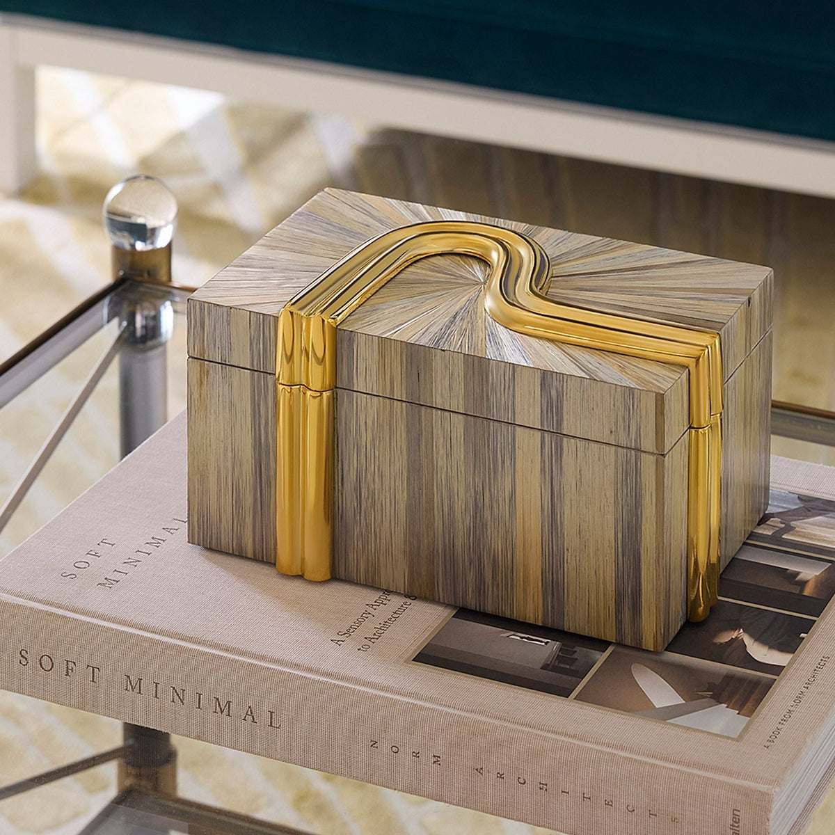 Jonathan Adler Bijoux Small Box, Natural