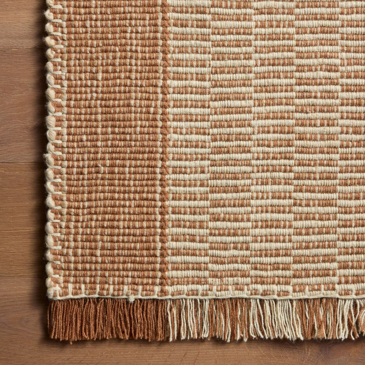 Loloi Sigrid Cinnamon / Ivory Hand Woven Rug