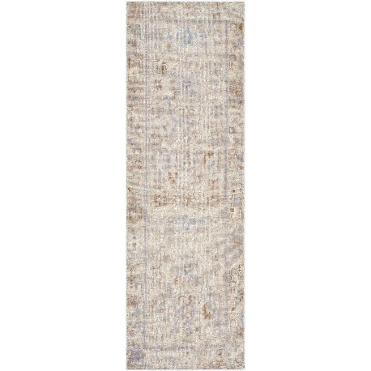 Surya Revere RVE-2309 Hand Knotted Rug in black, taupe, light brown and olive