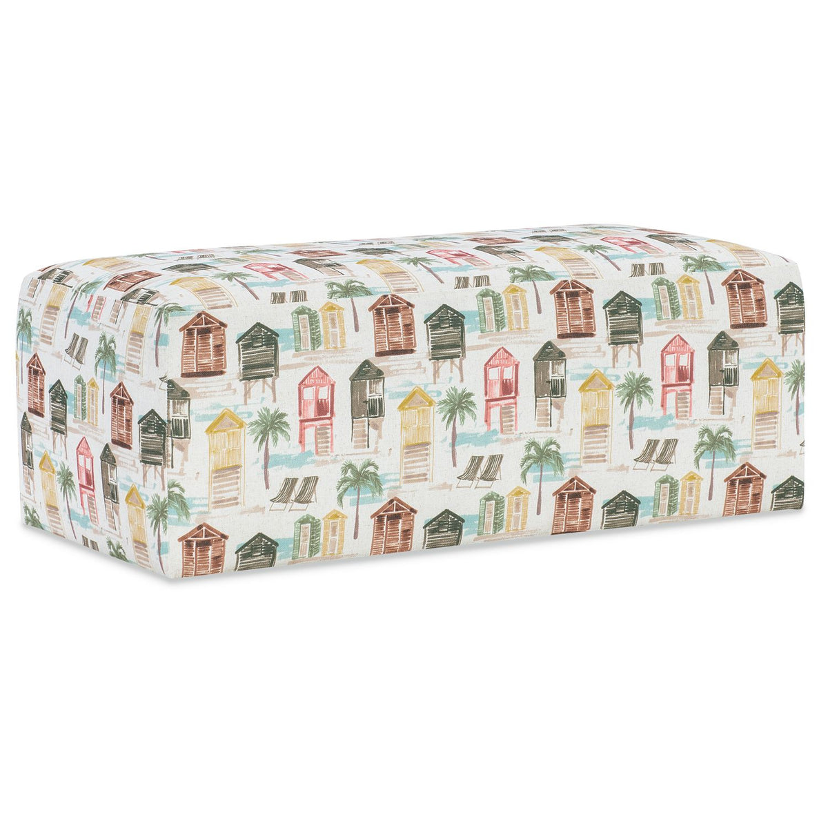 Margaritaville Sit-N-Chill Haven Multi Small Rectangle Ottoman, primary product view
