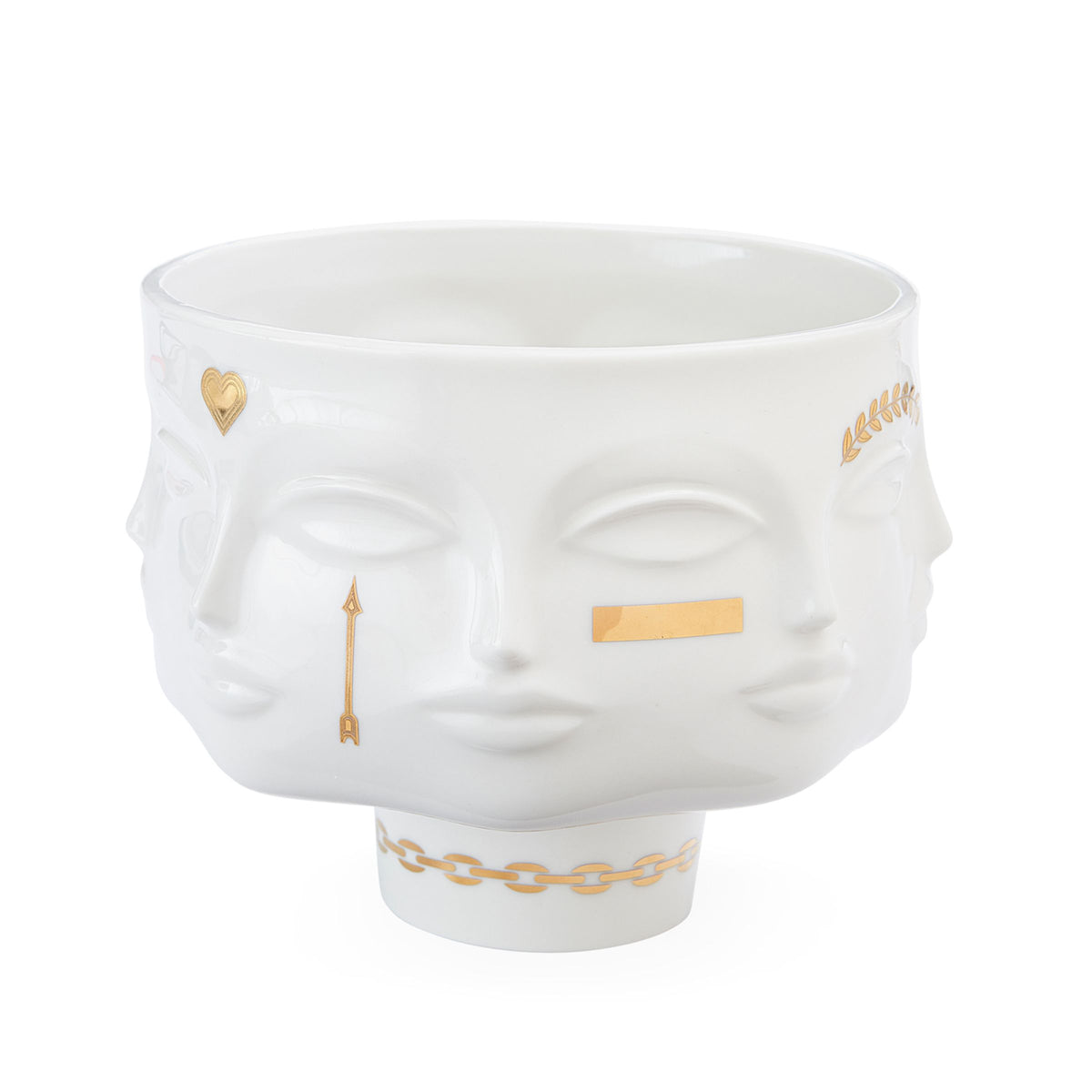 Jonathan Adler Gilded Dora Maar Pedestal Bowl