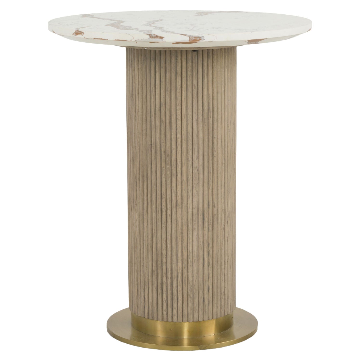 Fairfield Chair Everett Cafe Table in Biscotti