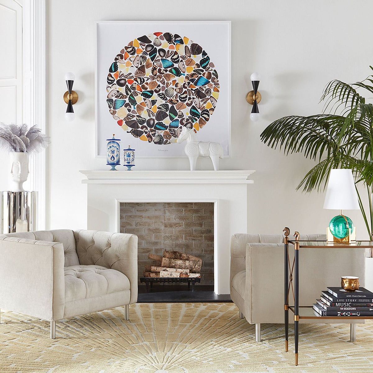 Jonathan Adler Globo Vanity Lamp