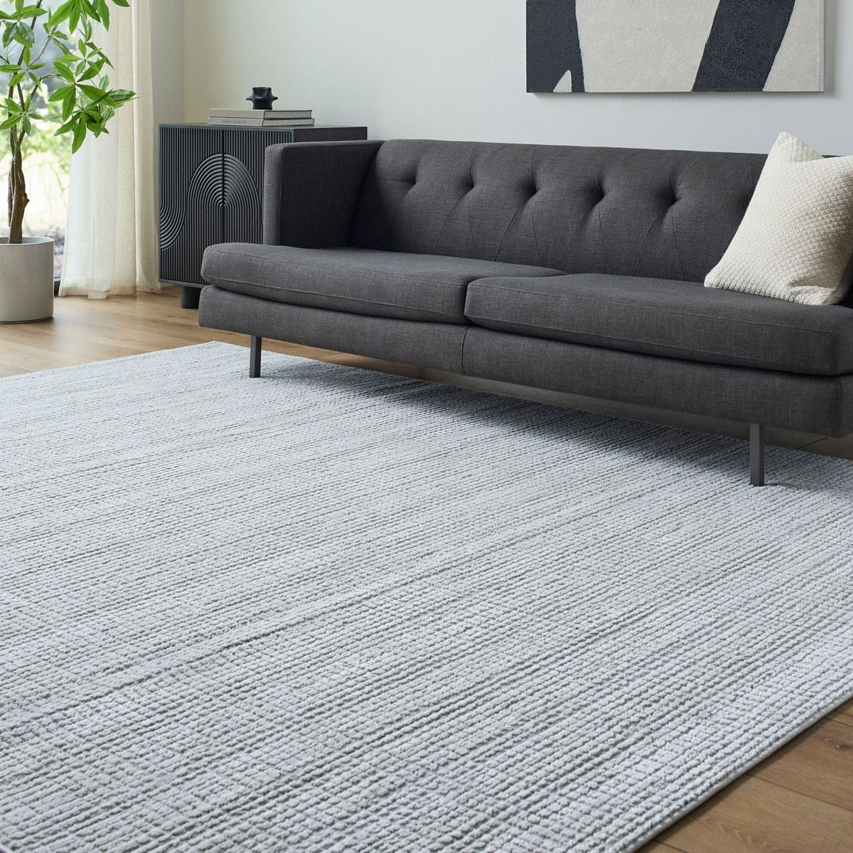 Livabliss Siyah SIY-2319 Machine Woven Rug