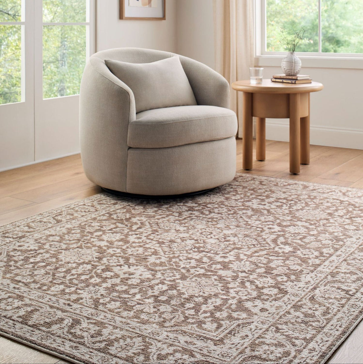 Nabela Noor Home x Livabliss Maan NBMA-2306 Machine Woven Rug