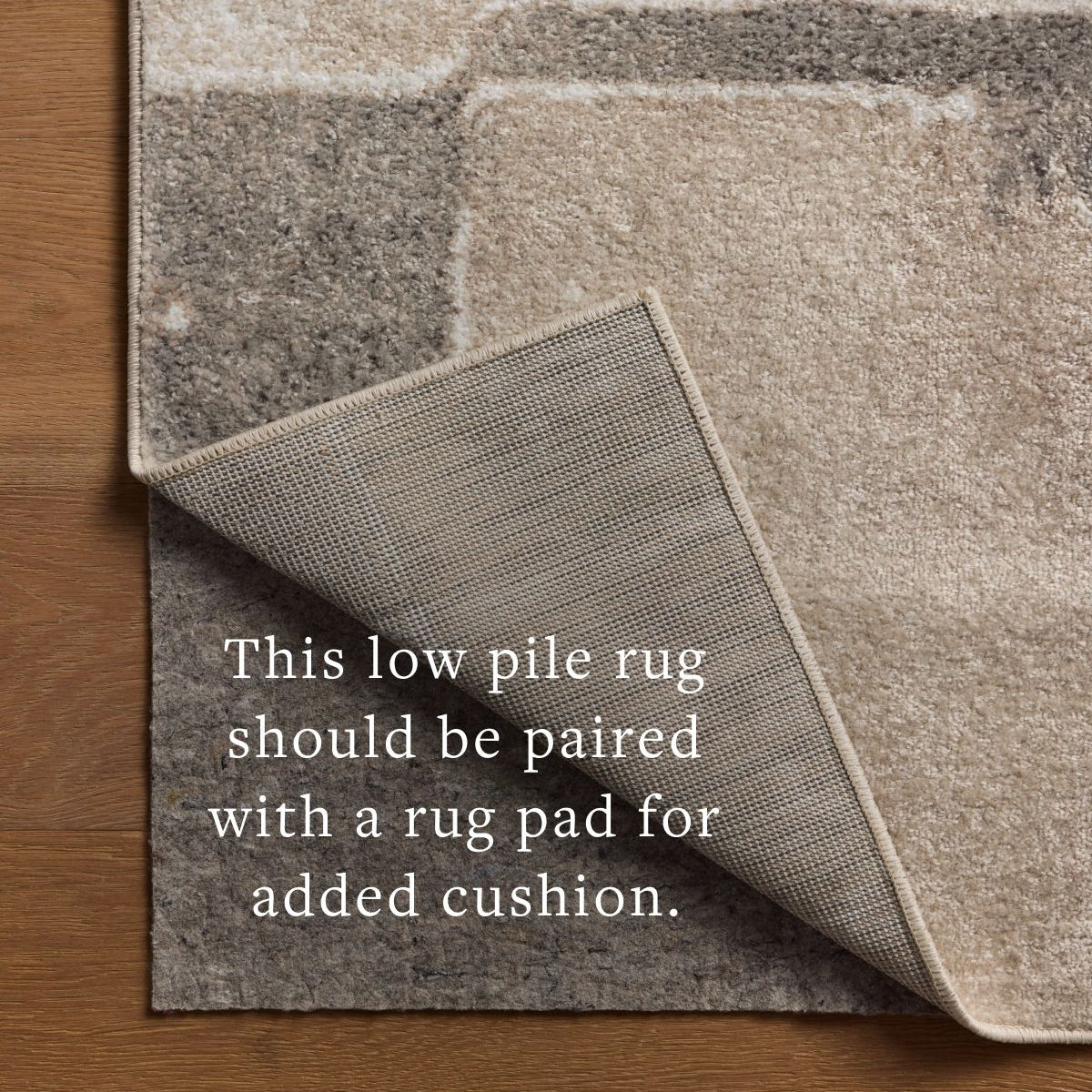 Loloi Lune Beige / Stone Power Loomed Rug