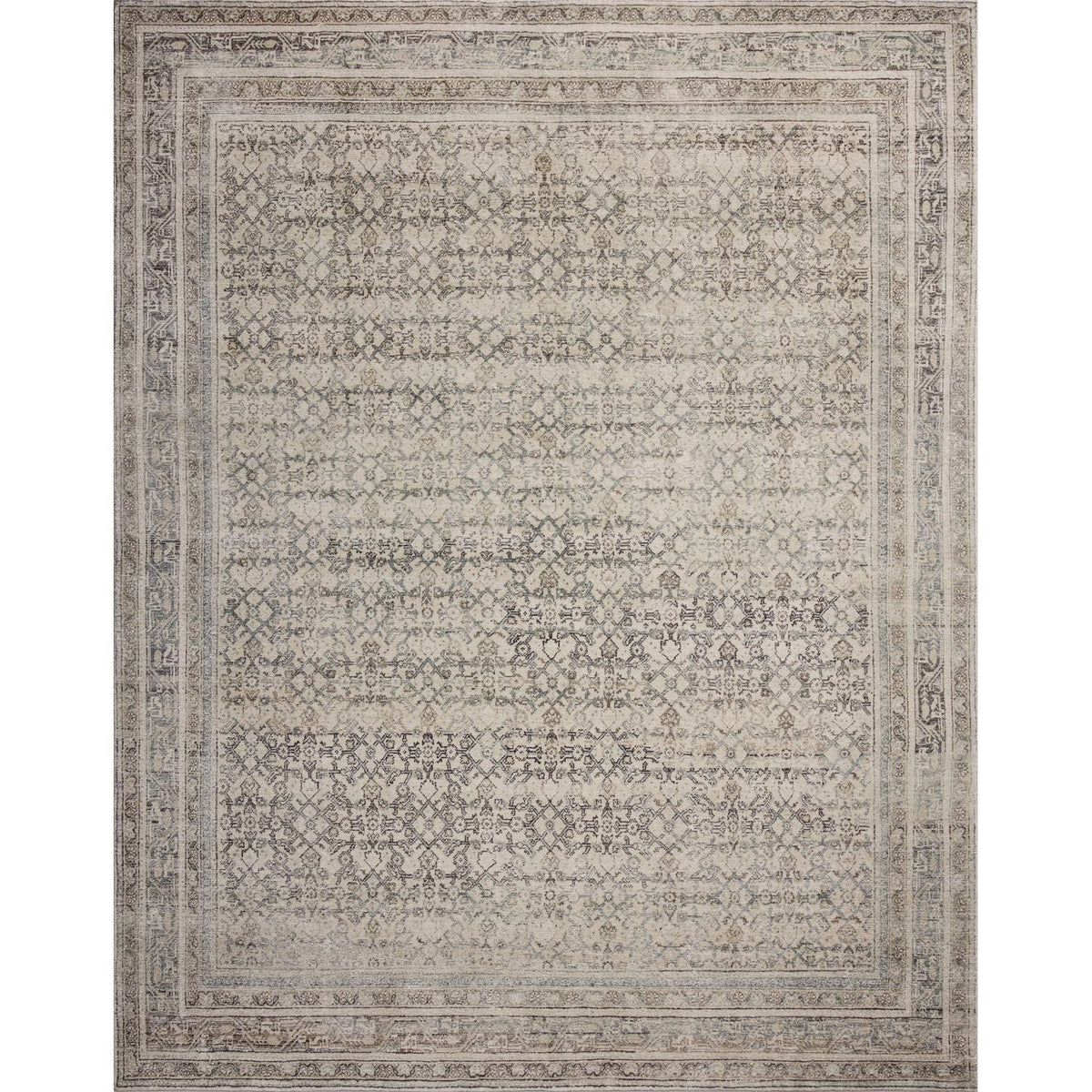 Loloi Margot Ivory/Slate CloudPile Power Loomed Rug