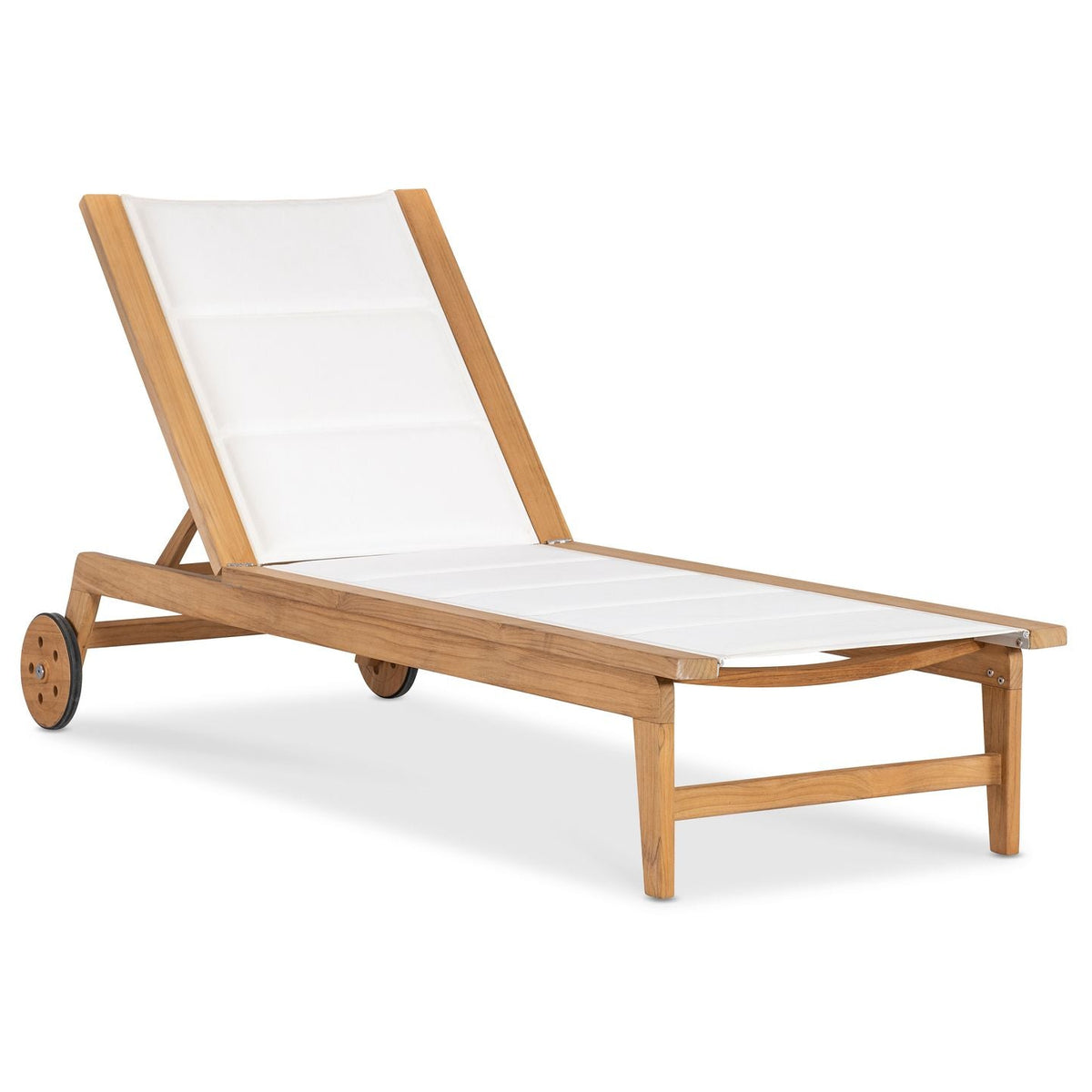 Margaritaville Harbor Outdoor Chaise in Medium Wood, primary product view