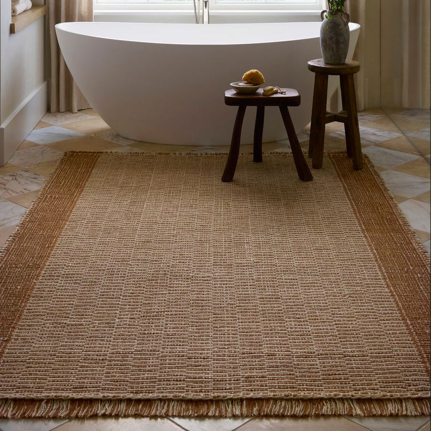 Loloi Sigrid Cinnamon / Ivory Hand Woven Rug