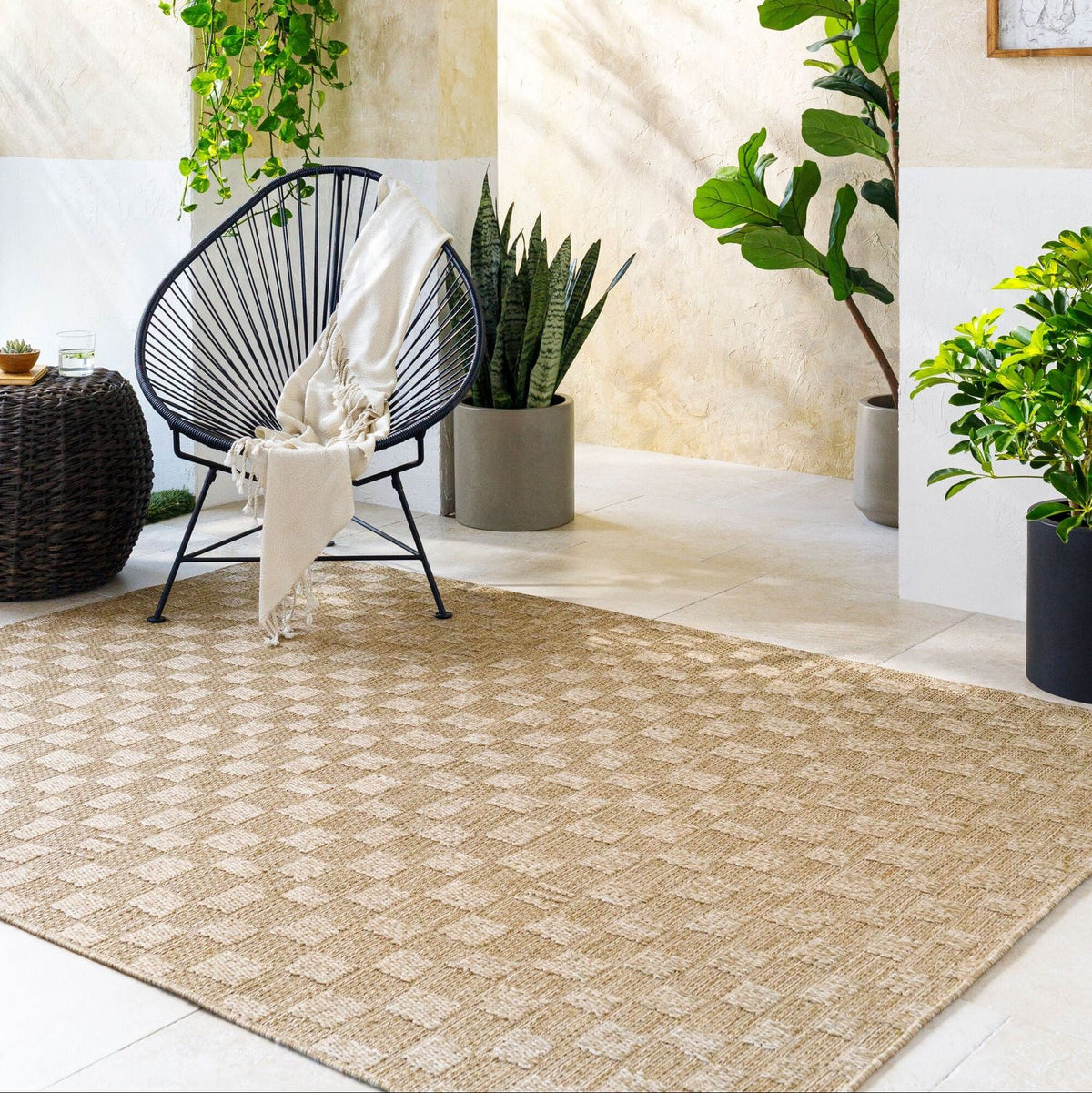Livabliss Sandra SDR-2315 Machine Woven Indoor/Outdoor Rug