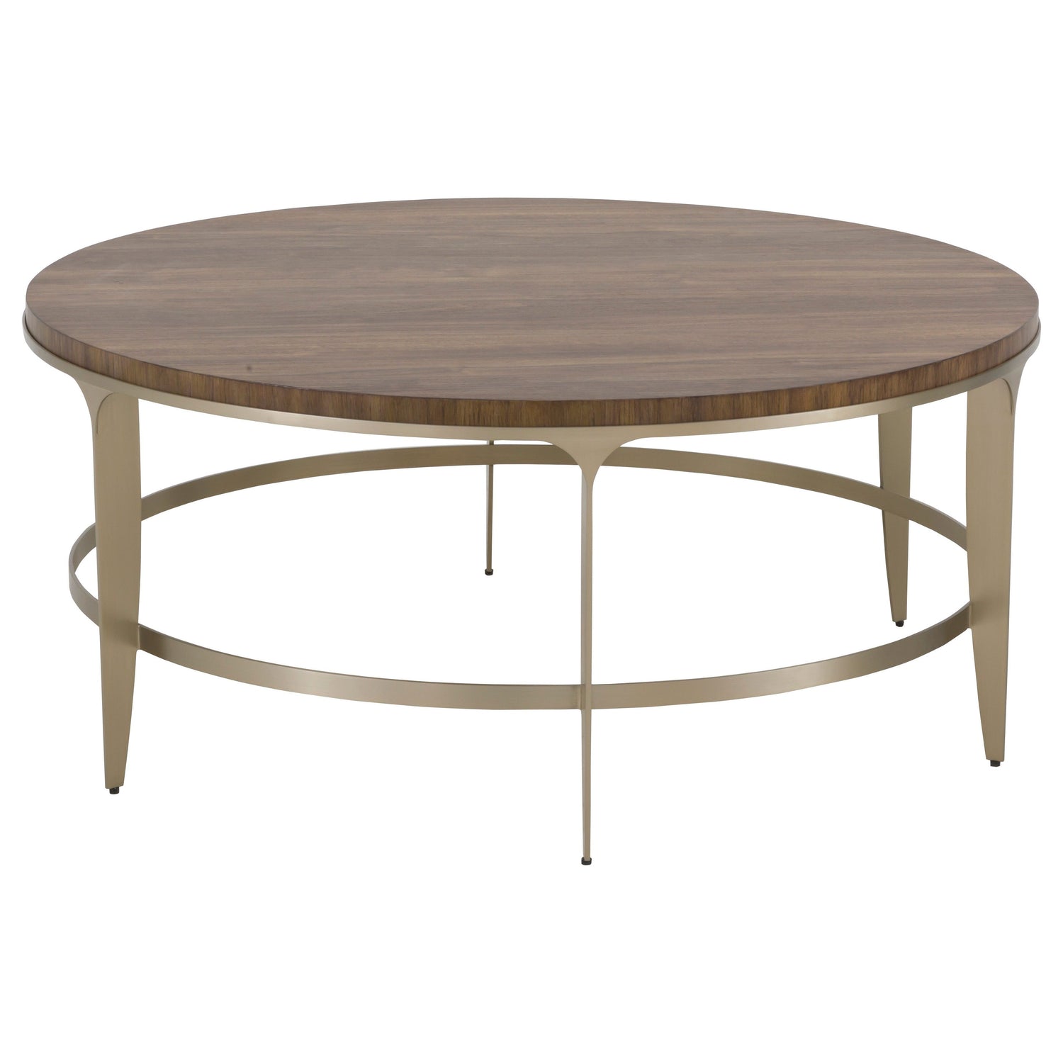 Fairfield Chair The Astoria Round Cocktail Table shown in Continental Walnut
