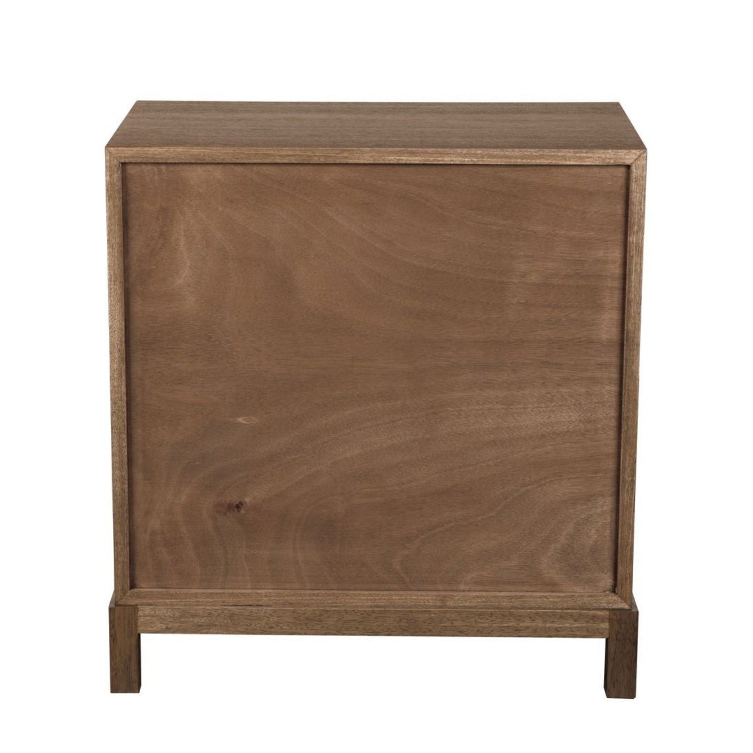 Eros Side Table by Noir in dark walnut walnut and veneer