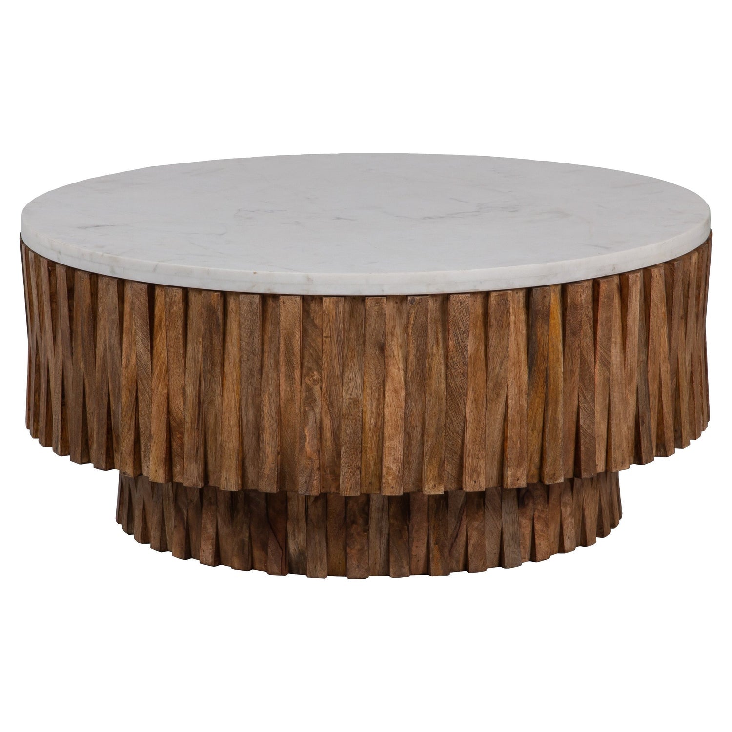 Fairfield Chair Avington Cocktail Table in Marble
