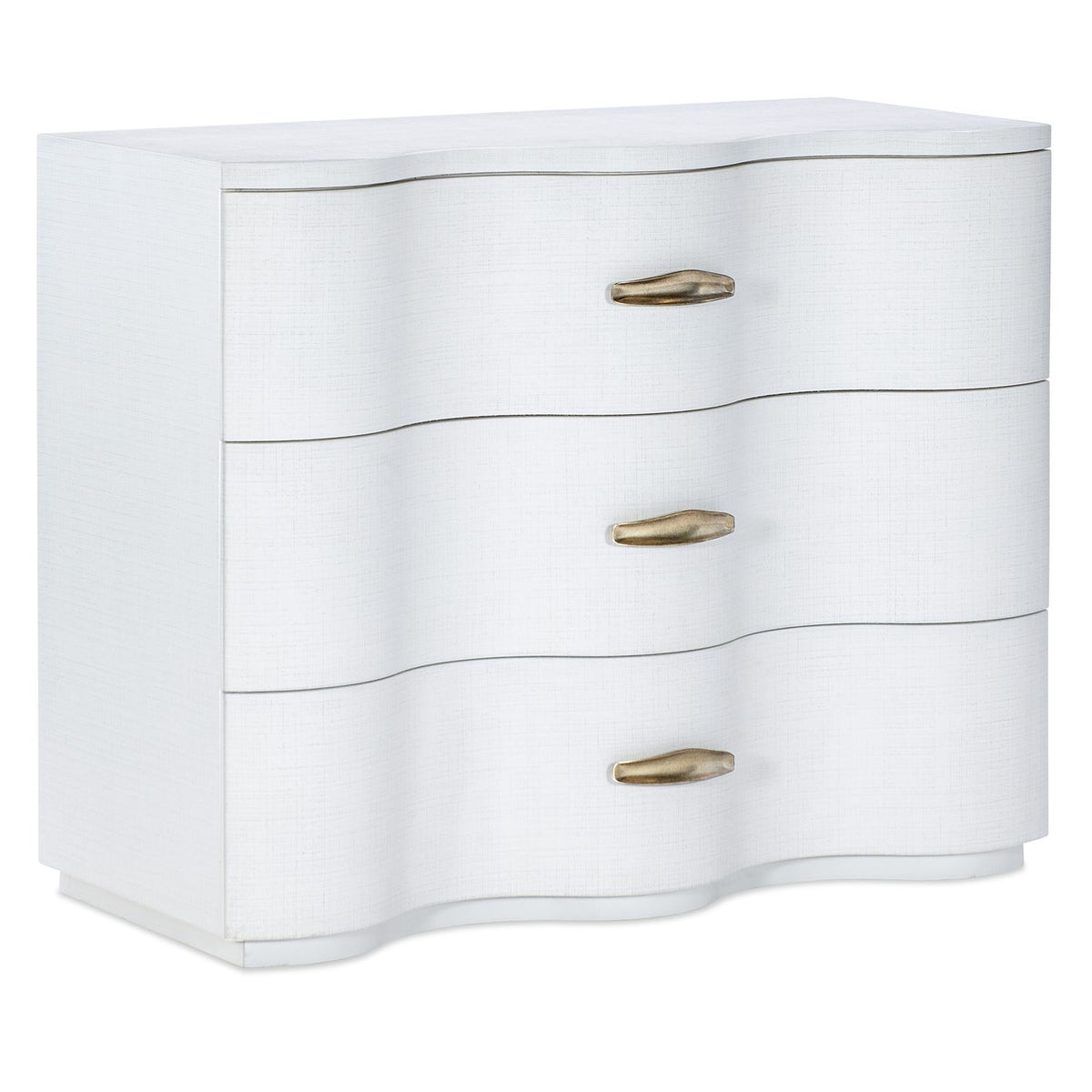 Margaritaville Sailmaker Drawer Chest in White Painted Linen, primary product view