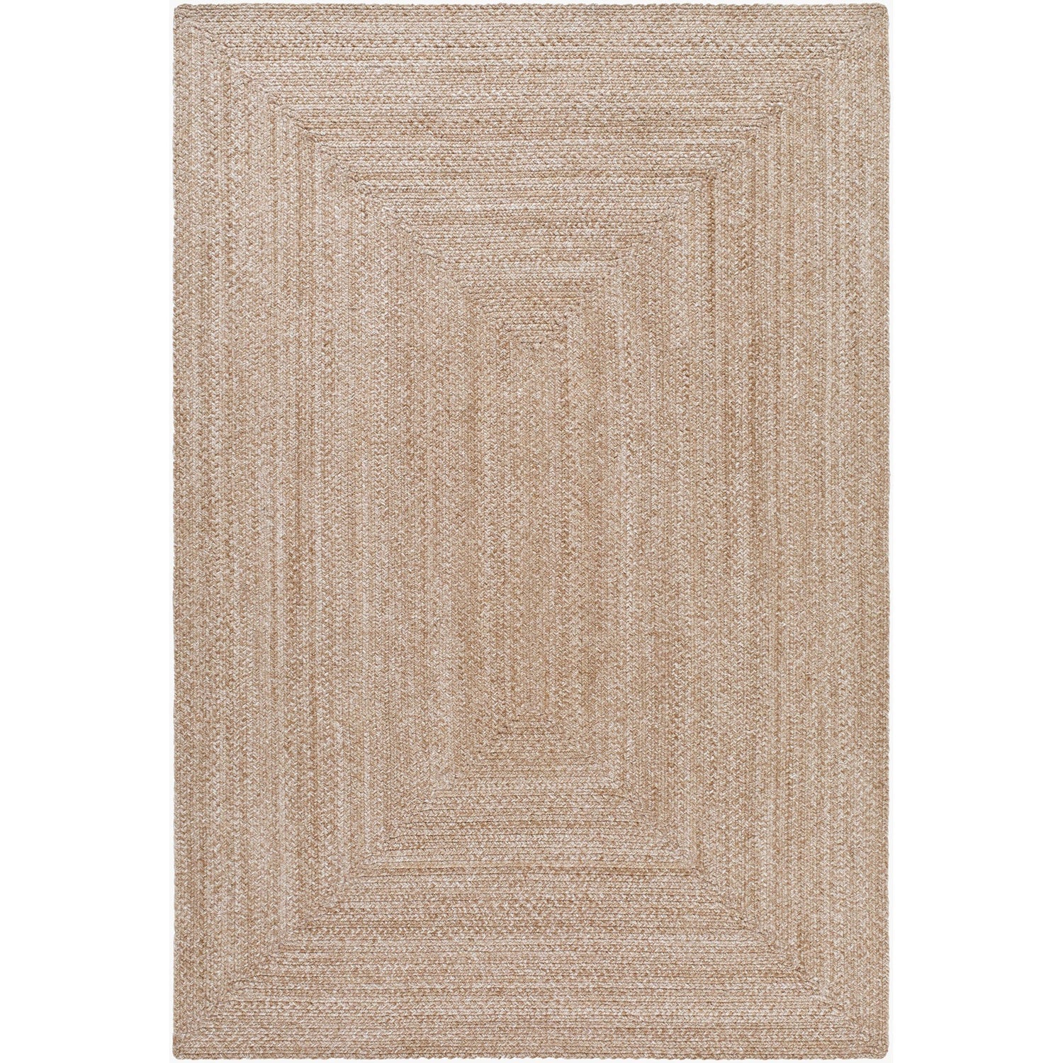 Surya Azalea AZA-2344 Hand Woven Rug shown flat displaying its beige hand woven design
