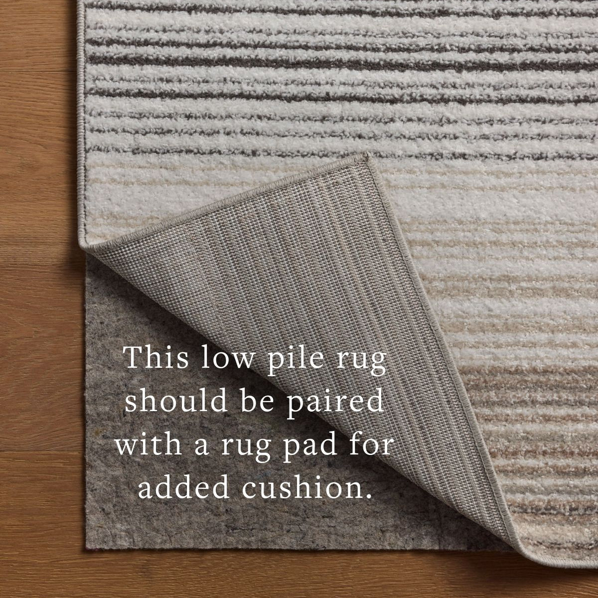 Loloi Lune Granite / Natural Power Loomed Rug