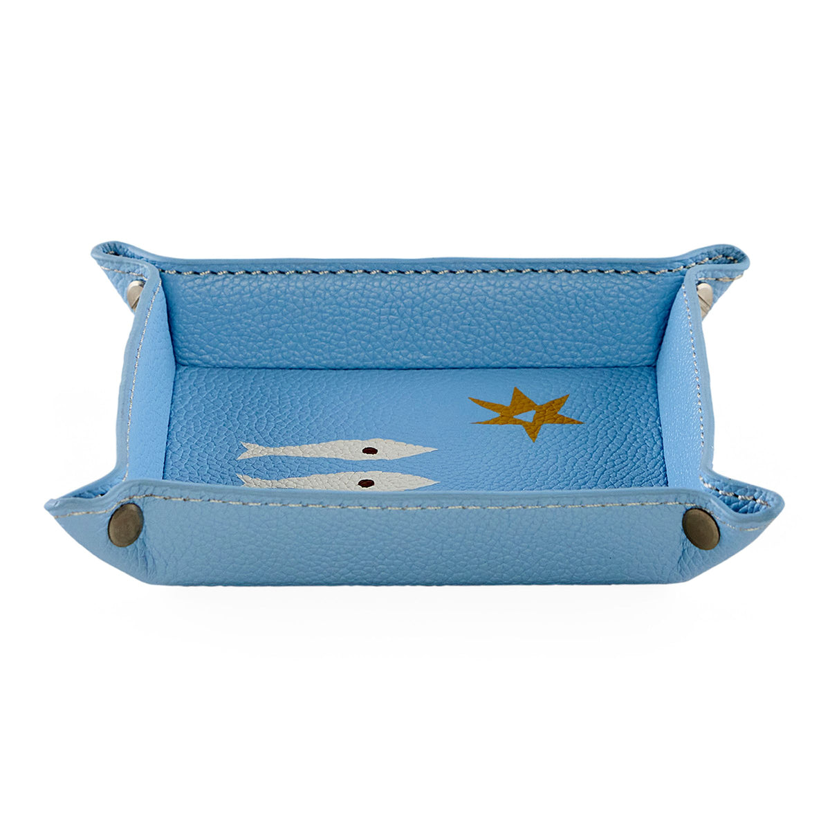 Jonathan Adler Playa Leather Small Tray