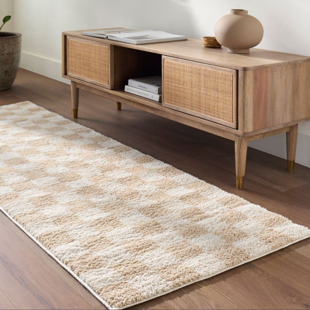 Livabliss Fossay Shag FSG-2329 Machine Woven Rug