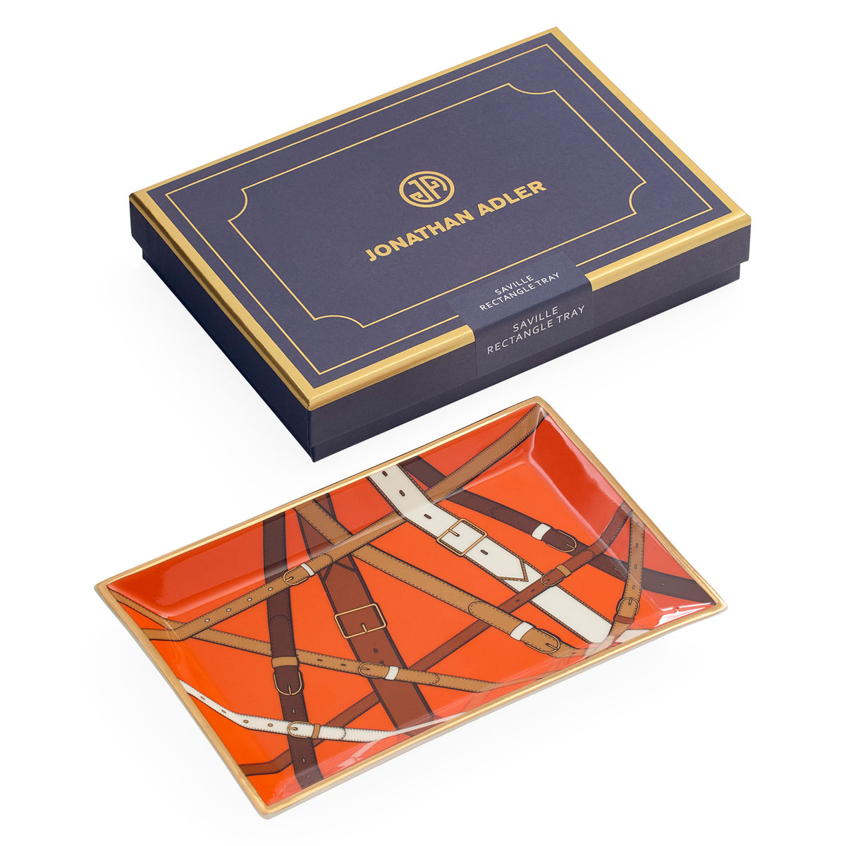 Jonathan Adler Saville Rectangle Tray