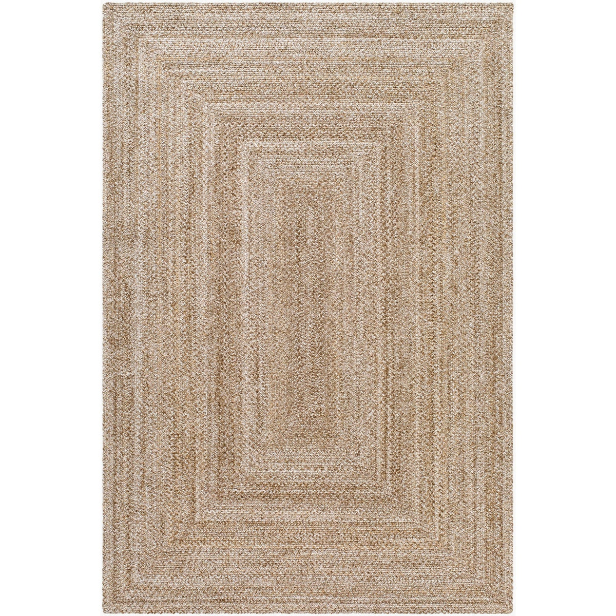 Surya Azalea AZA-2341 Hand Woven Rug shown flat displaying its beige hand woven design