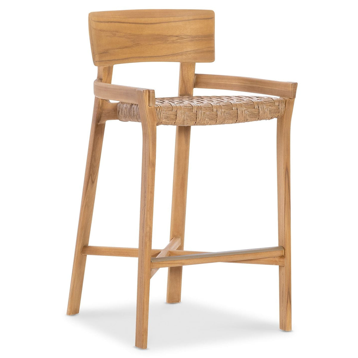 Margaritaville Catalina Outdoor Cushionless Barstool in Browns, primary product view