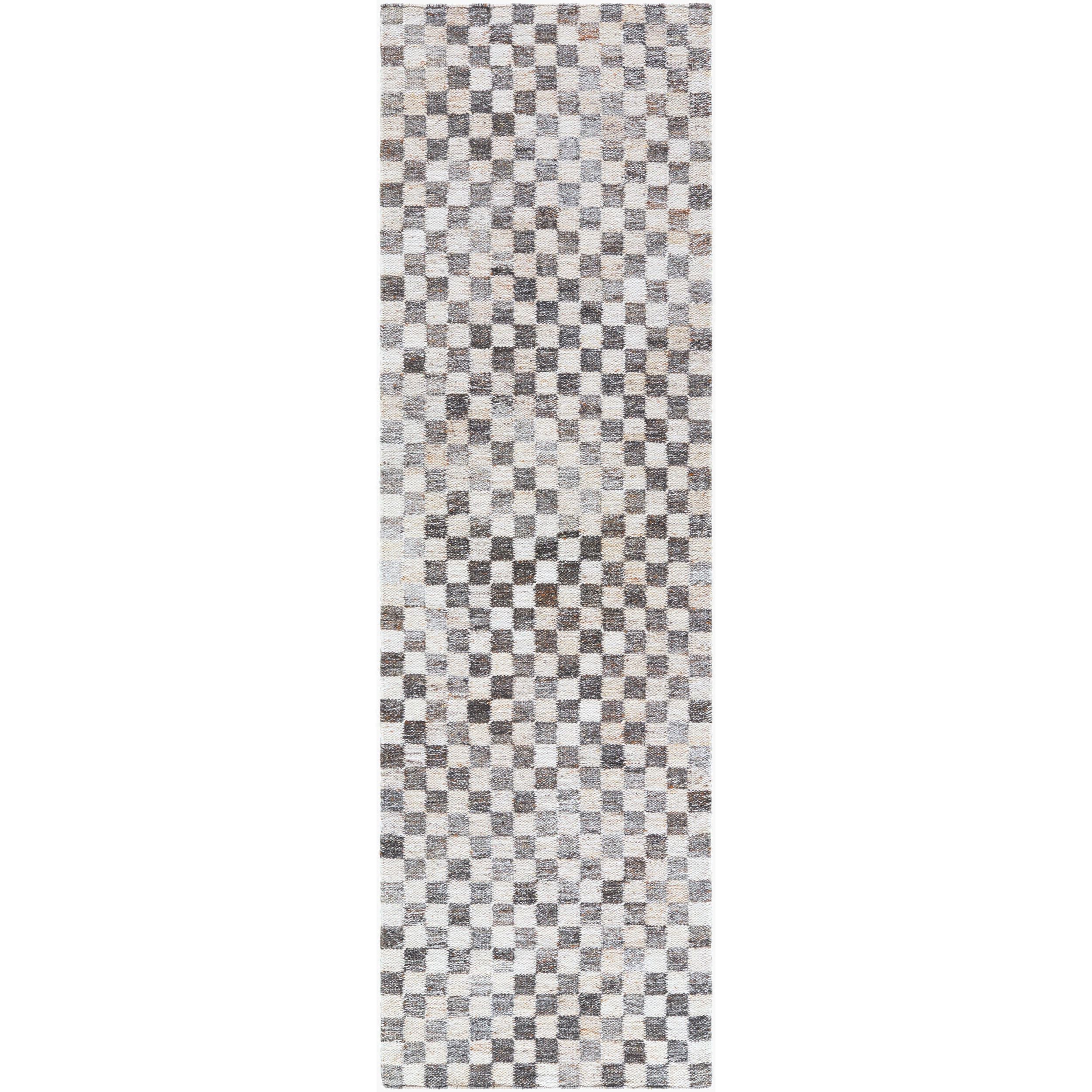 Surya Cusco CUS-2300 Hand Woven Indoor/Outdoor Rug in taupe, charcoal and ivory