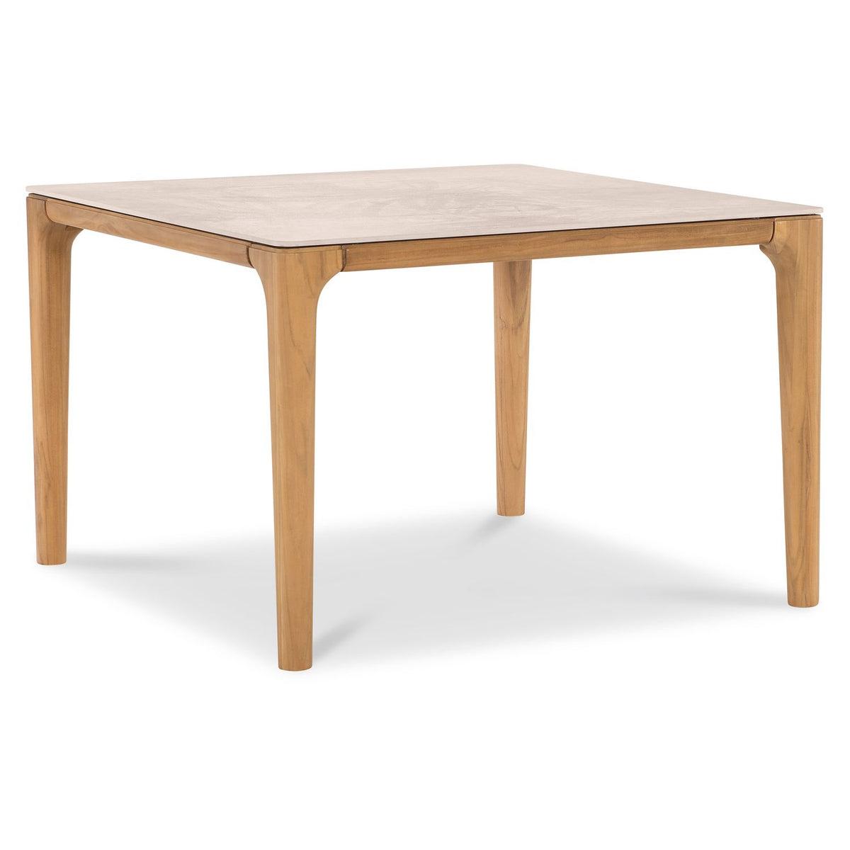 Margaritaville Catalina Outdoor Square Dining Table in Browns, primary product view