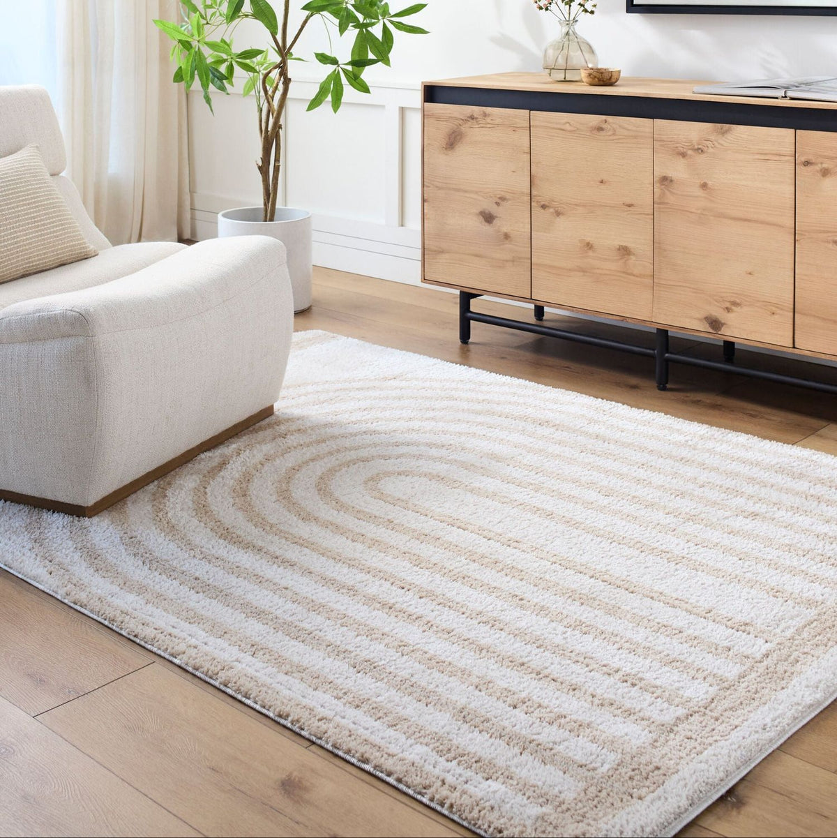Livabliss Fossay Shag FSG-2311 Machine Woven Rug