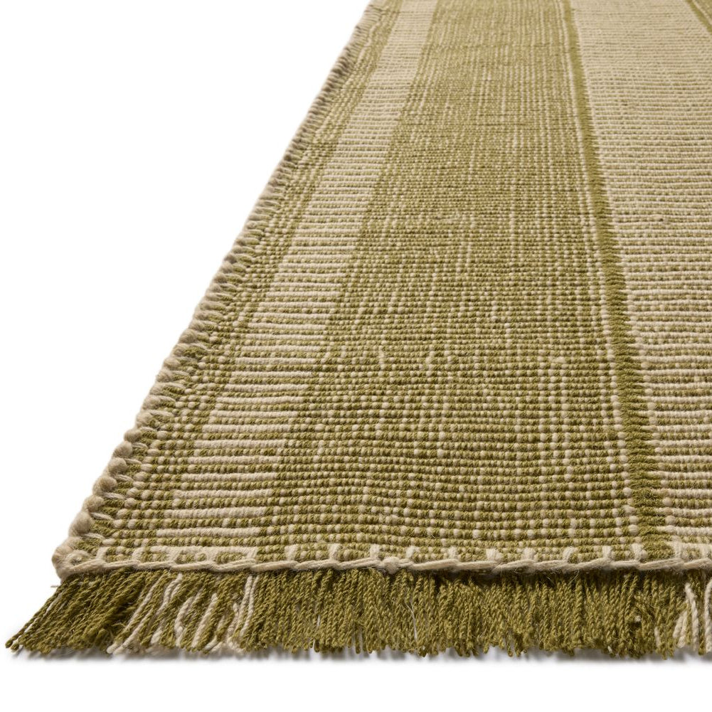 Loloi Sigrid Green / Ivory Hand Woven Rug