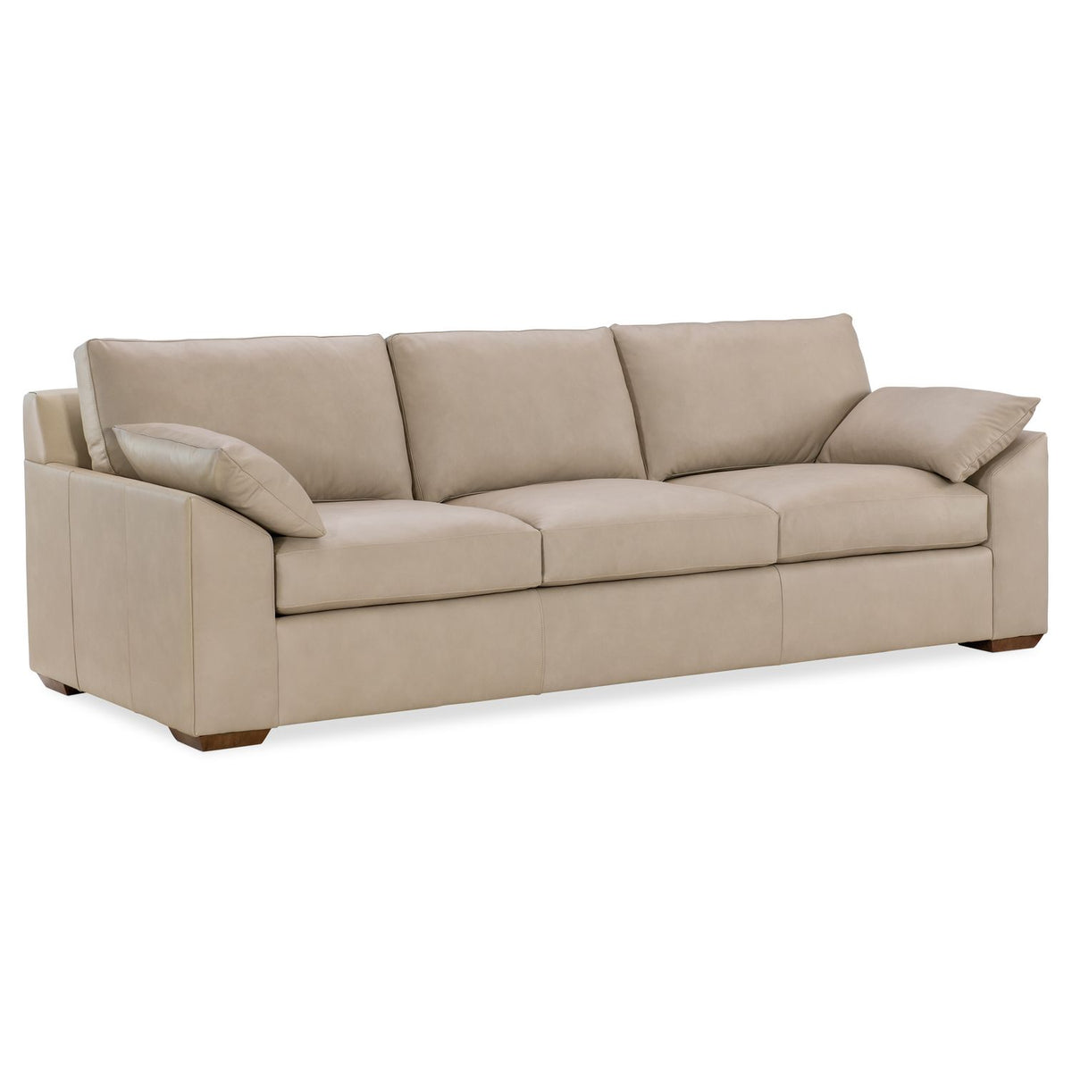 Margaritaville Barefoot Aline Stonewash Leather Sofa, primary product view