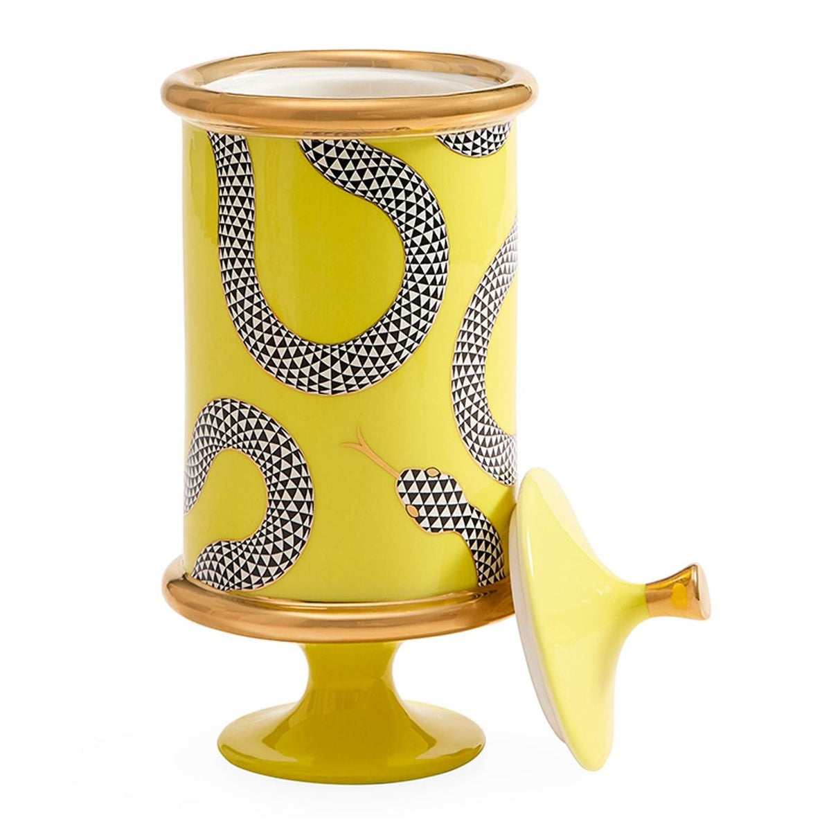 Jonathan Adler Eden Yellow Canister