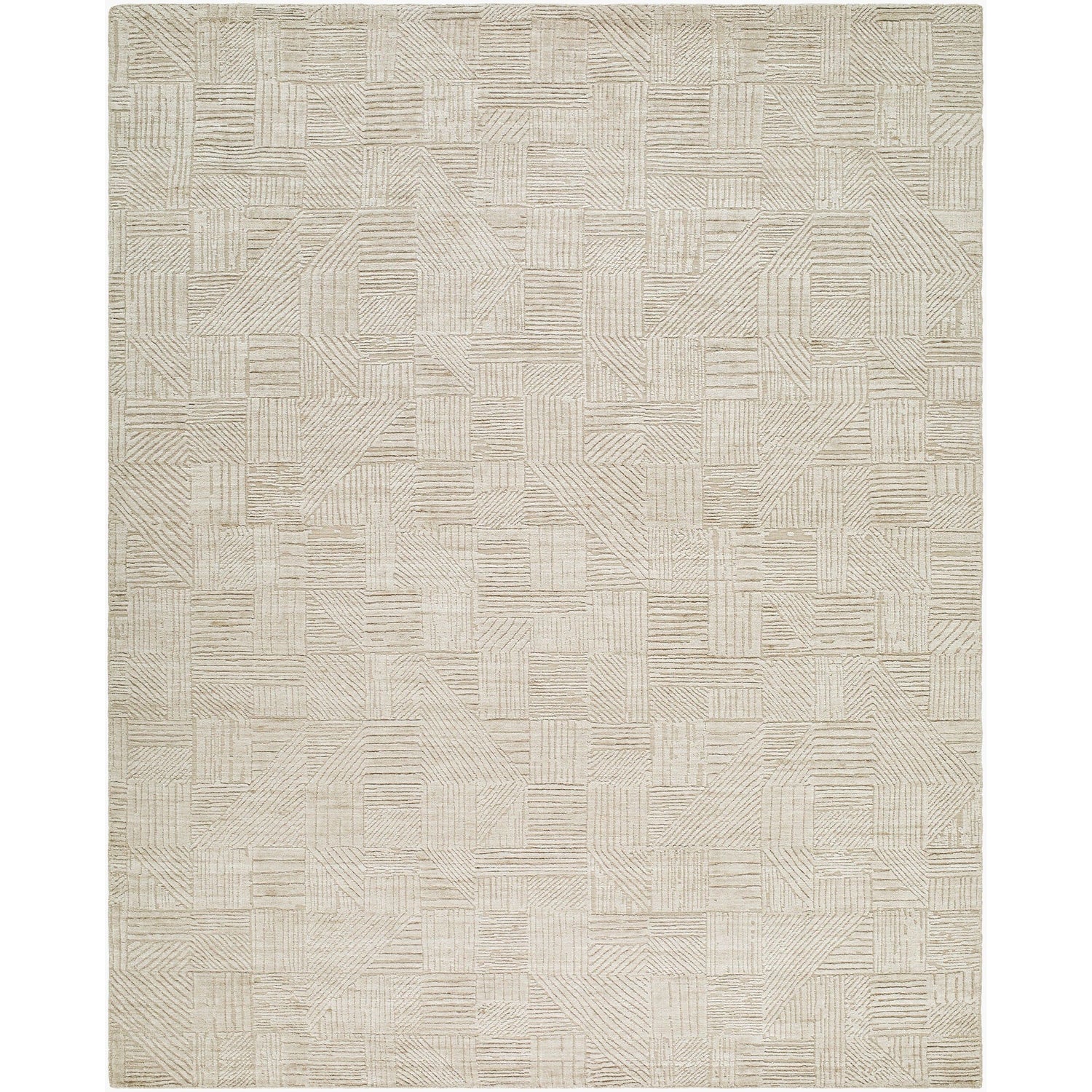 Surya Dilber DBR-2301 Hand Loomed Rug in beige, taupe and cream