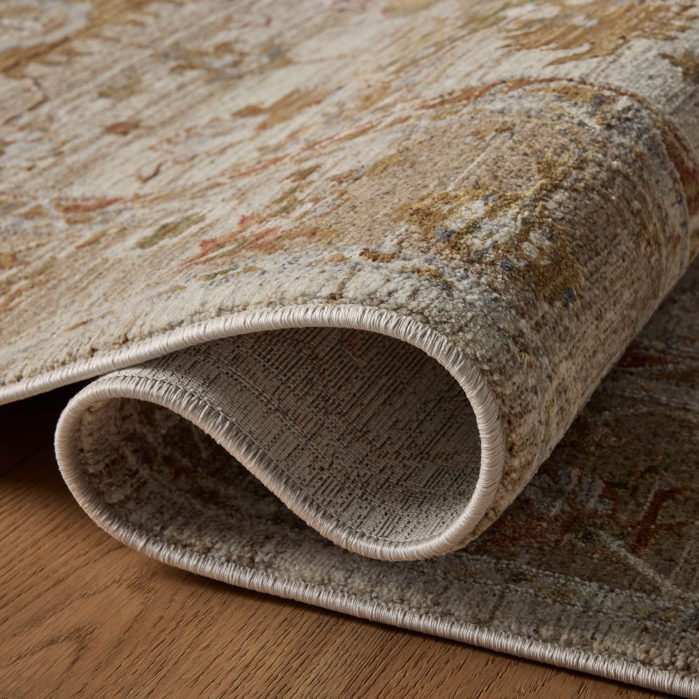Loloi Aylin Pebble / Sunrise Power Loomed Rug
