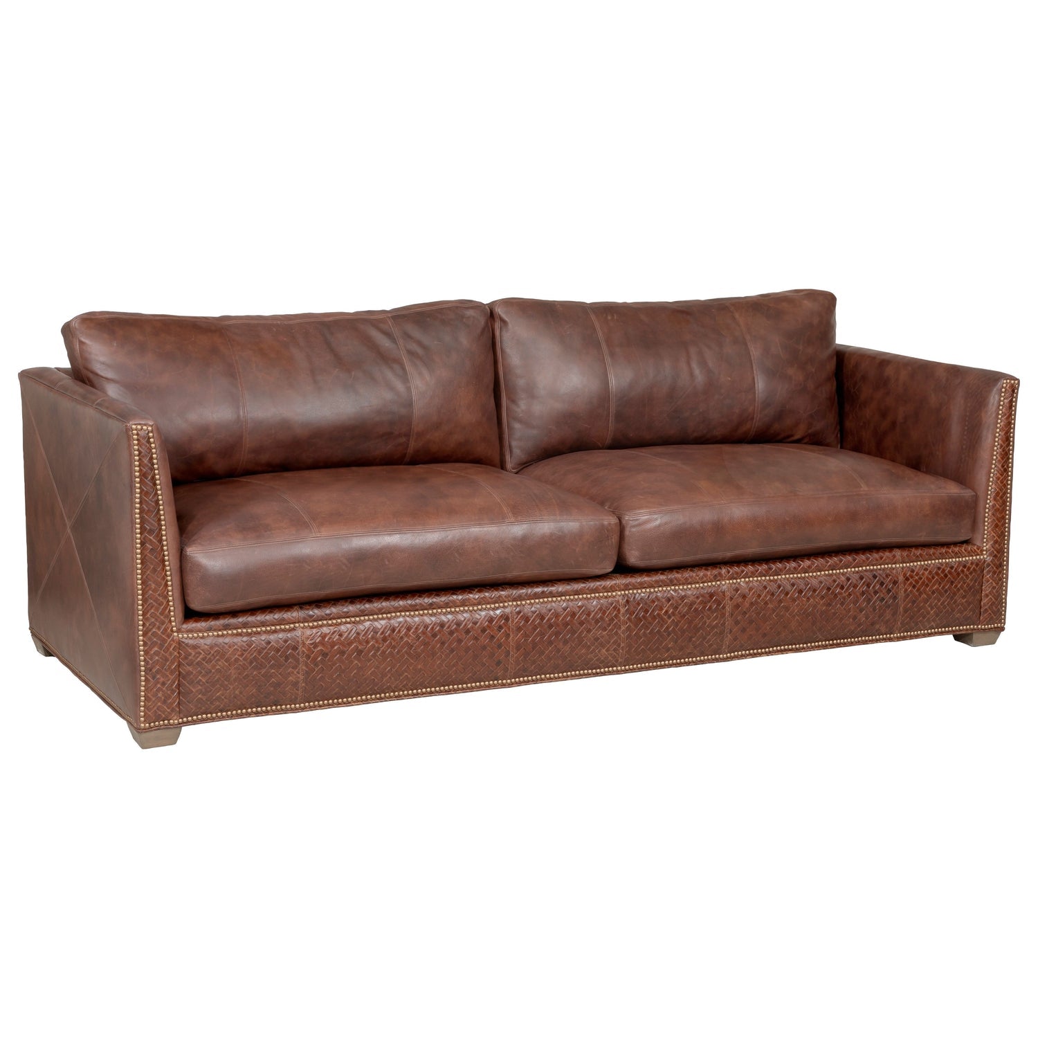 Fairfield Chair Chesterfield Sofa - Caramel sofa