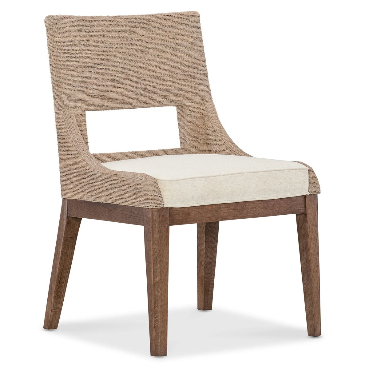 Margaritaville Tropico Side Chair in Terra legs / Seagrass seat back, primary product view
