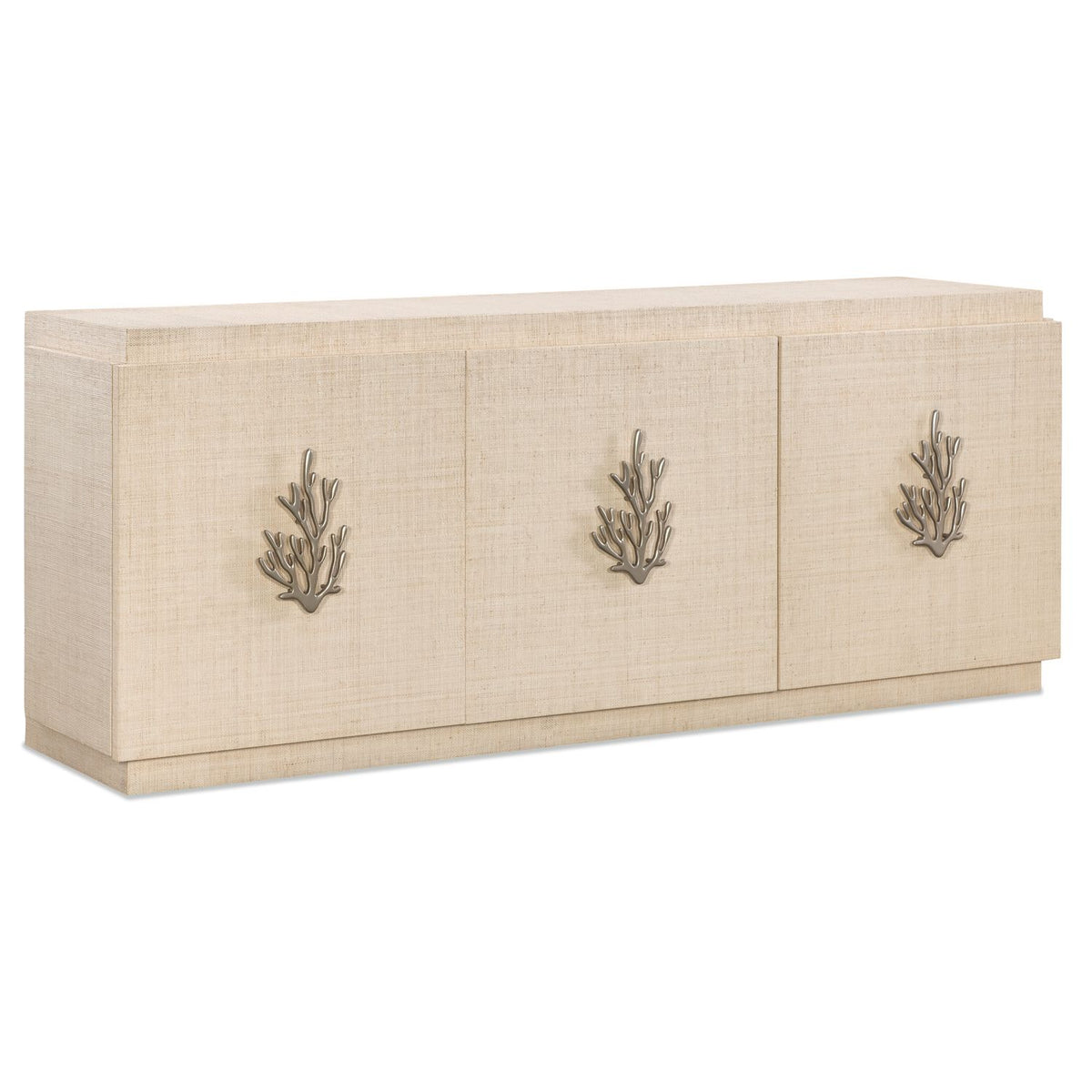 Margaritaville Coral Credenza in Natural Raffia, primary product view