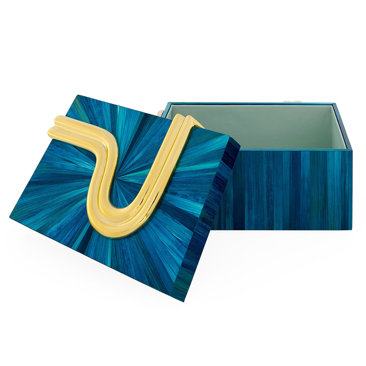 Jonathan Adler Bijoux Small Box, Turquoise