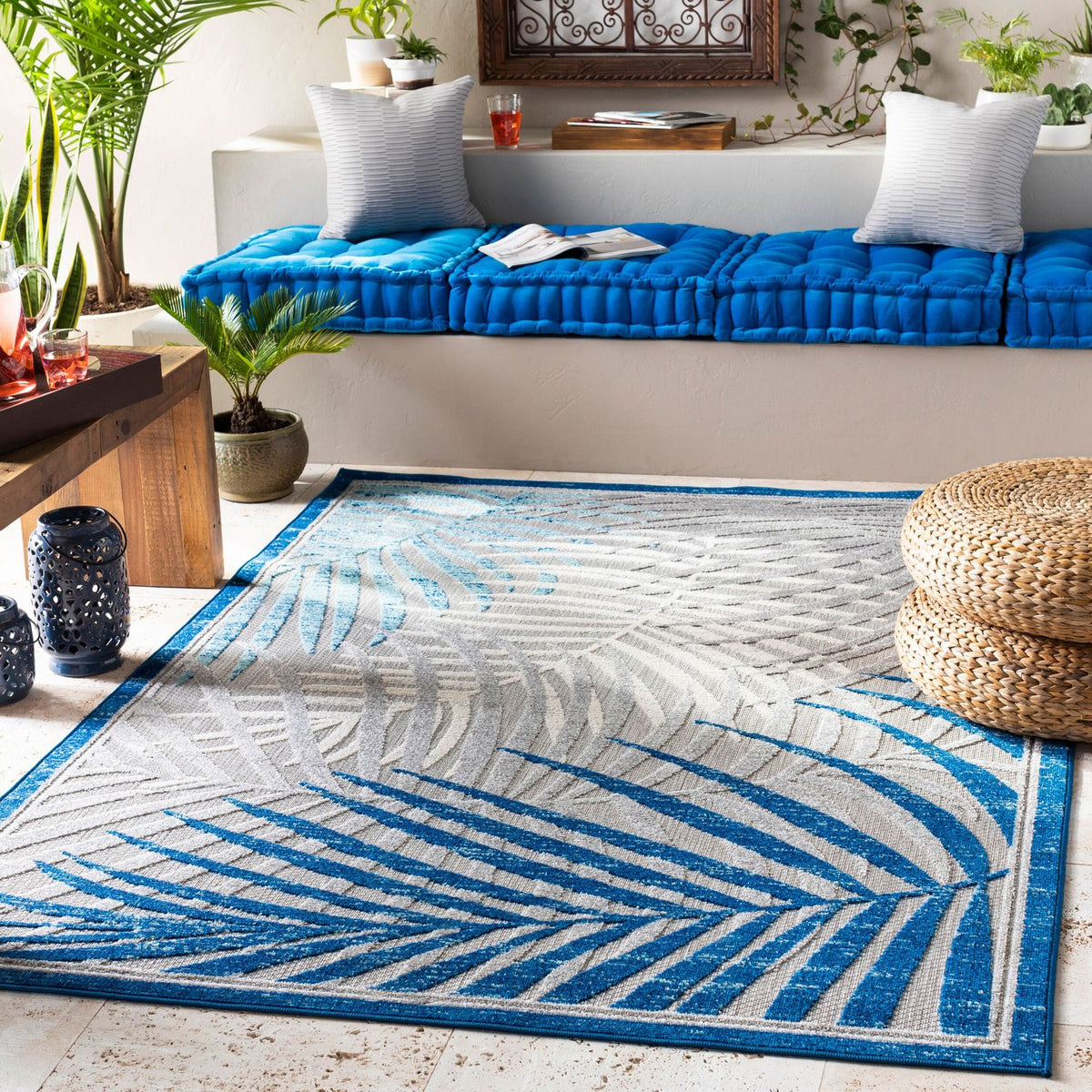 Livabliss Big Sur Machine Woven Indoor/Outdoor Rug