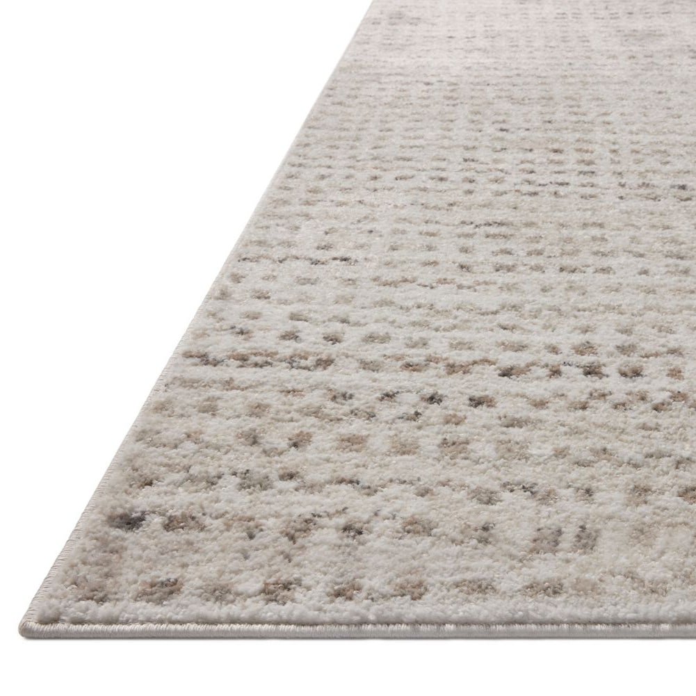 Loloi Lune Ivory / Pebble Power Loomed Rug