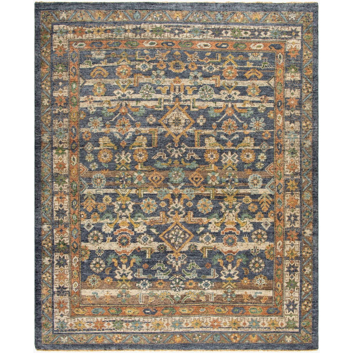 Surya Reign REG-2324 Hand Knotted Rug, low-pile area rug made in India