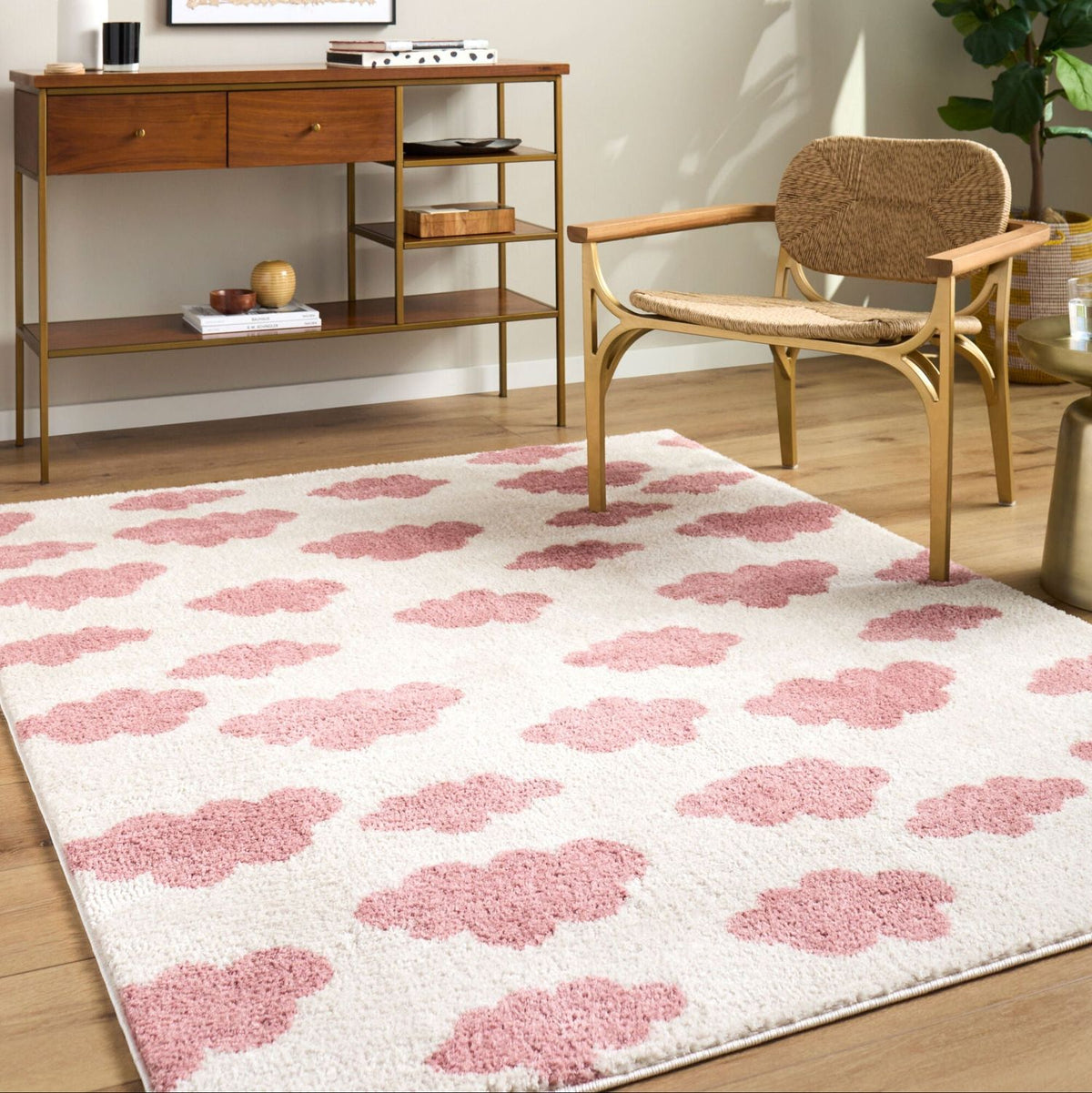 Livabliss Fossay Shag FSG-2349 Machine Woven Rug