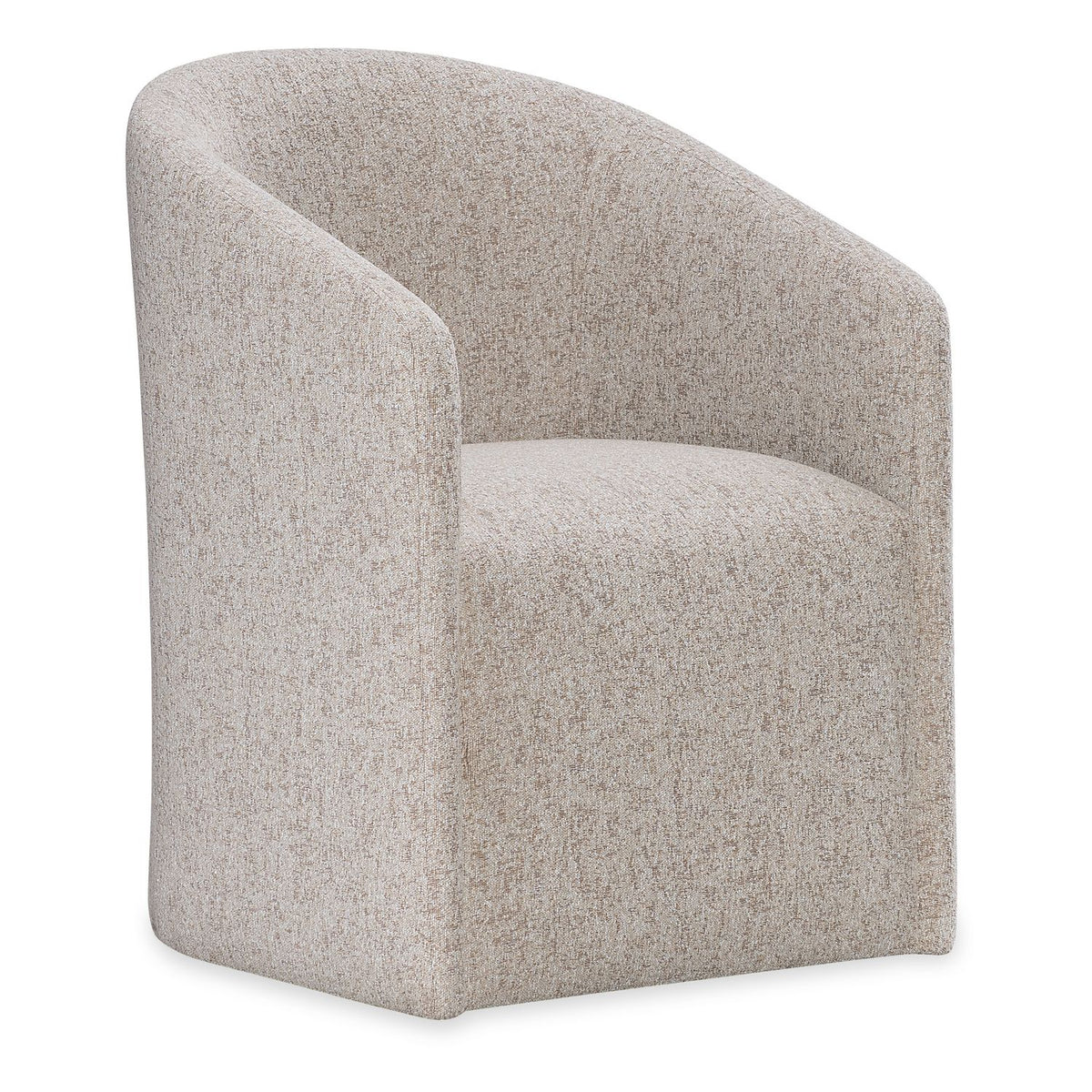 Margaritaville Slow Roll Beige Upholstered Dining Chair in beige performance fabric, primary product view
