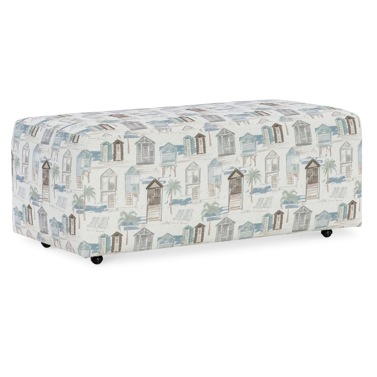 Margaritaville Sit-N-Chill HavenNatural Small Rectangle Ottoman, primary product view