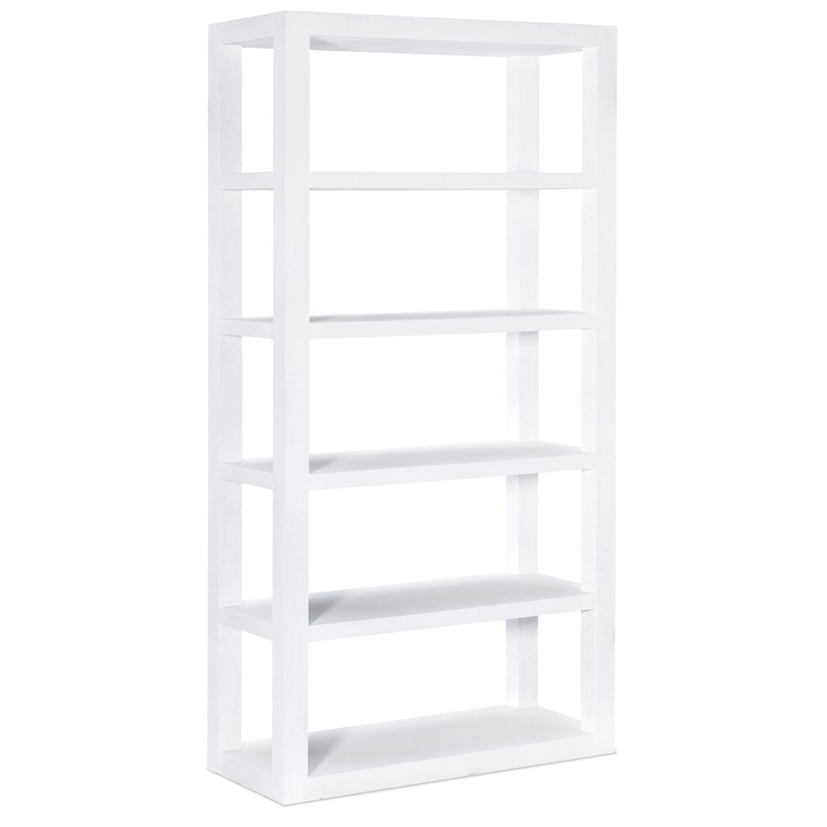 Margaritaville Sailmaker Etagere in White Painted Linen, primary product view